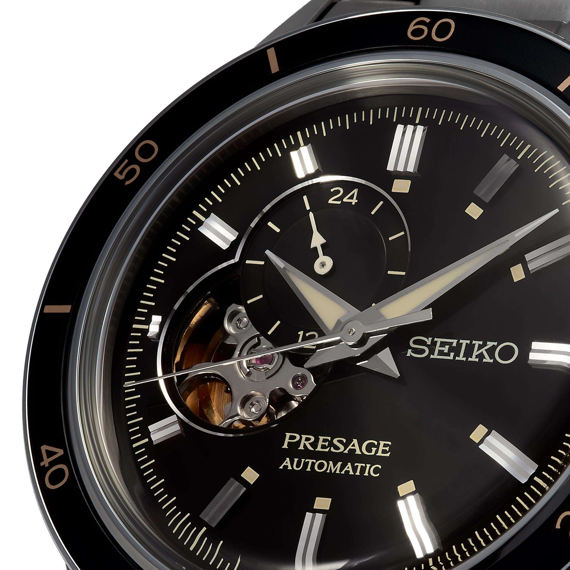 Seiko Presage Style 60'S Automatic Silver Dial Stainless Steel Bracelet Men's Watch SSA425J1