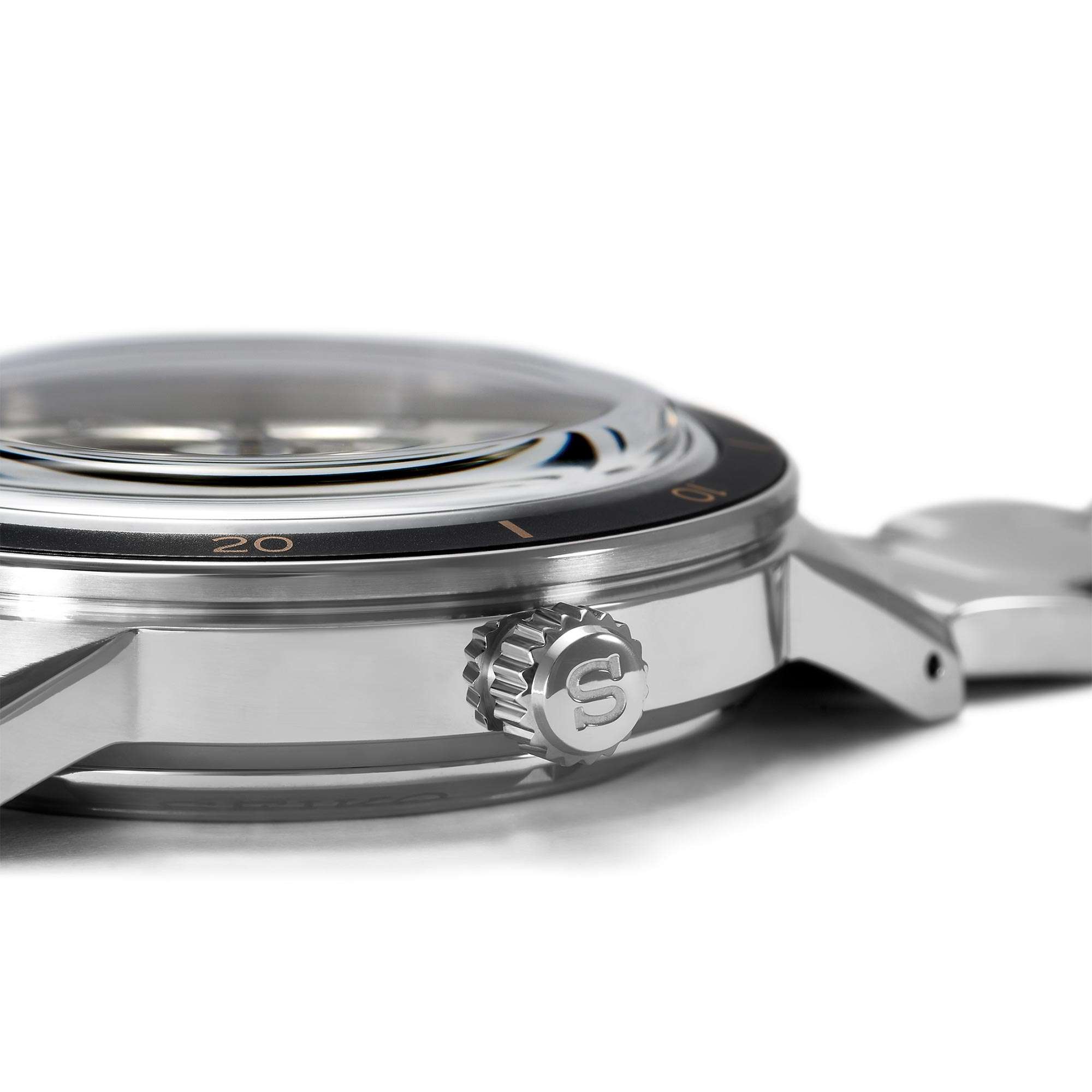 Seiko Presage Style 60'S Automatic Silver Dial Stainless Steel Bracelet Men's Watch SSA425J1