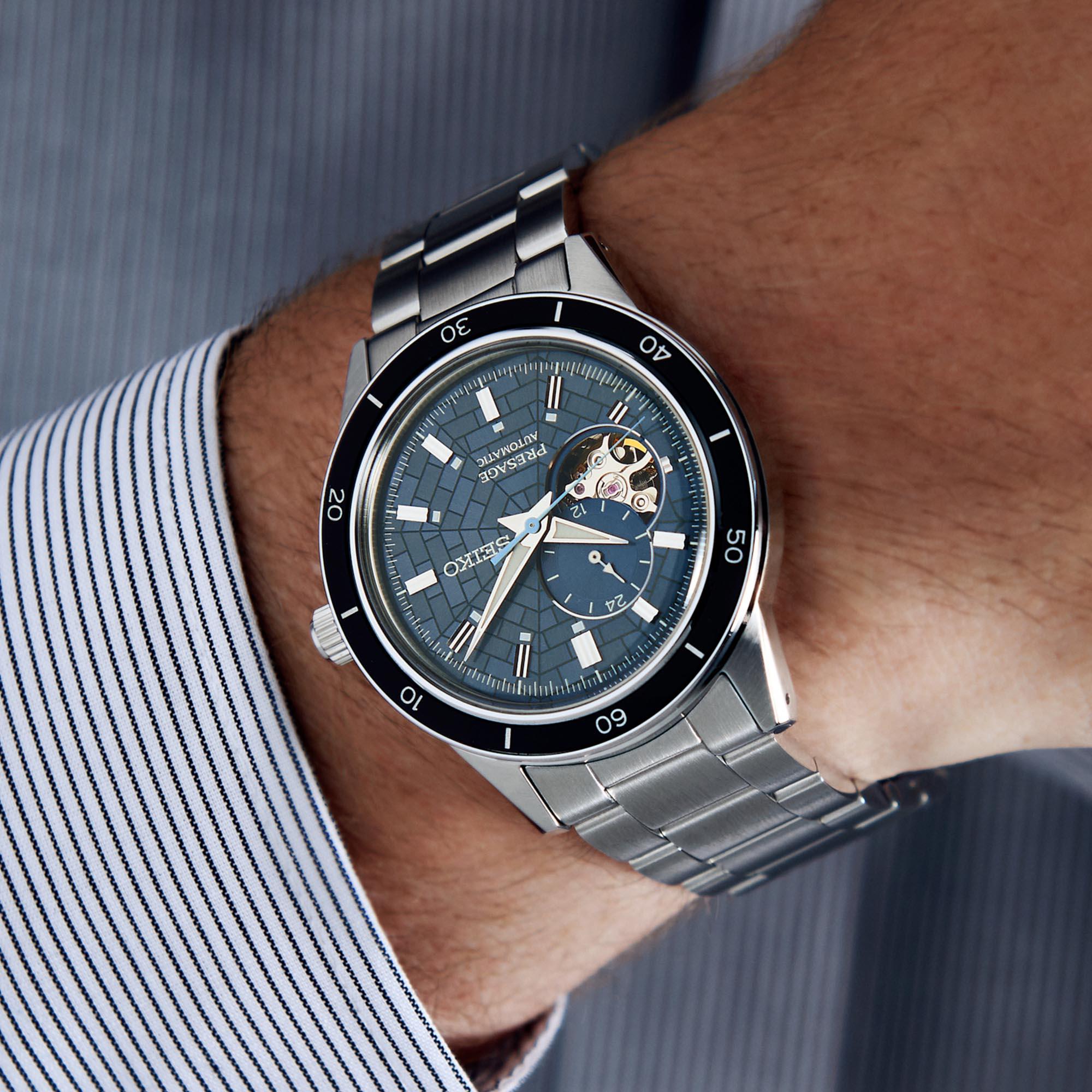 Seiko Presage Style 60s ‘Ginza’ Limited Edition 140th Anniversary Men's Watch SSA445J1