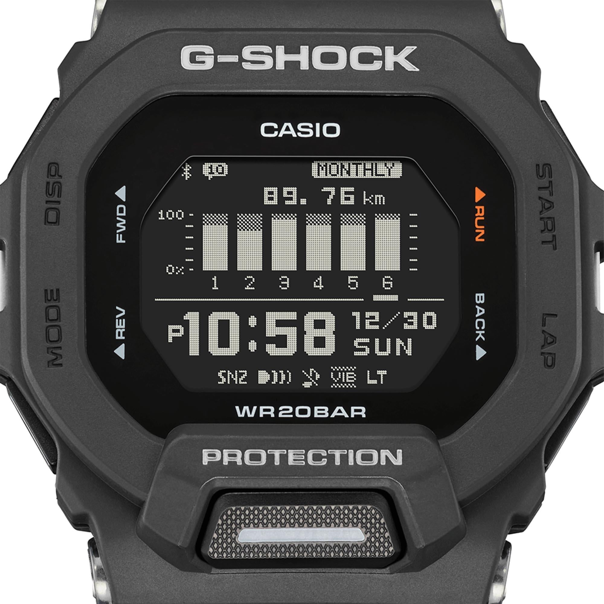 Casio G-Squad Quartz Digital Resin Strap Men's Watch GBD-200-1ER