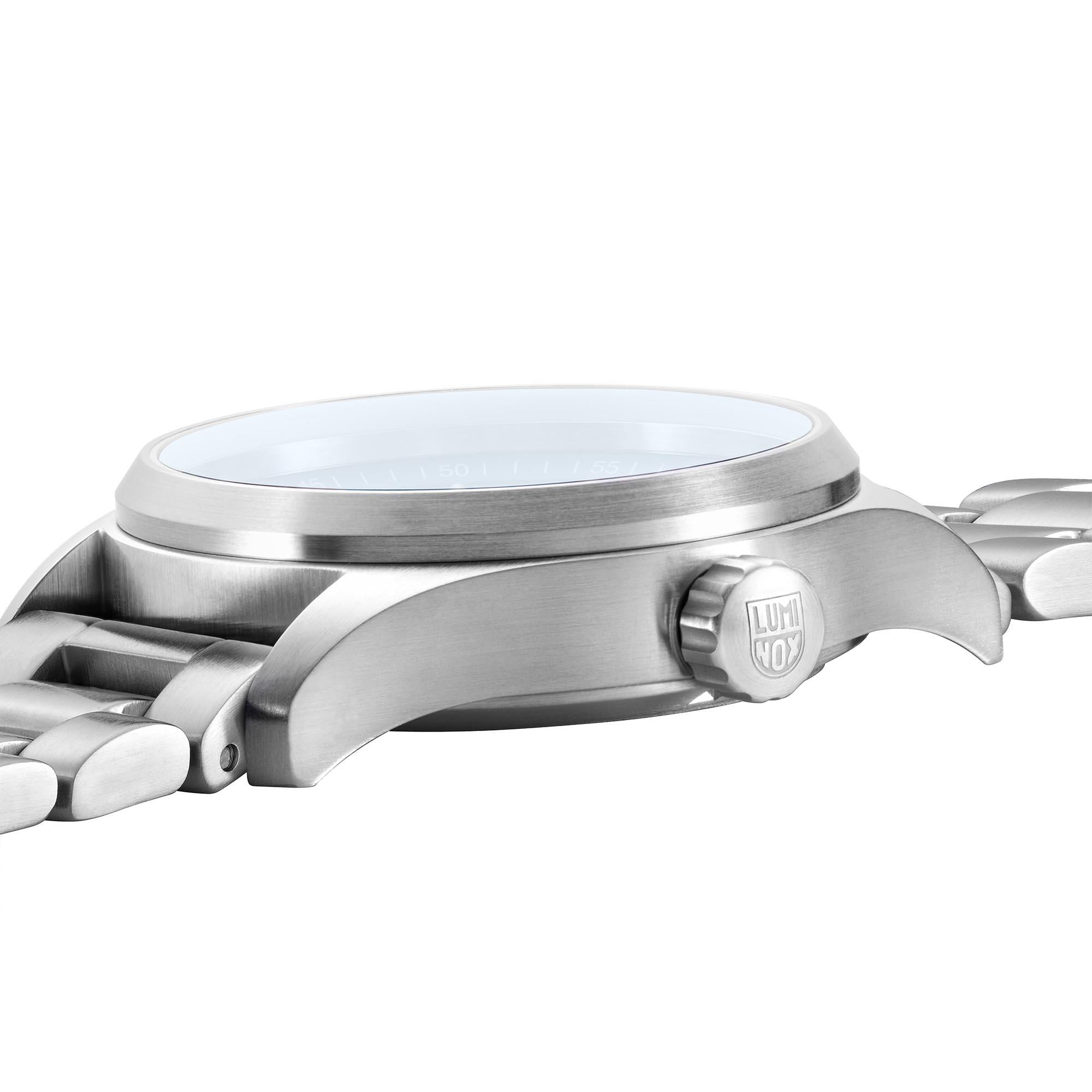 Luminox Atacama Field Automatic 1900 Series Blue Dial Steel Strap Men's Watch XL.1904