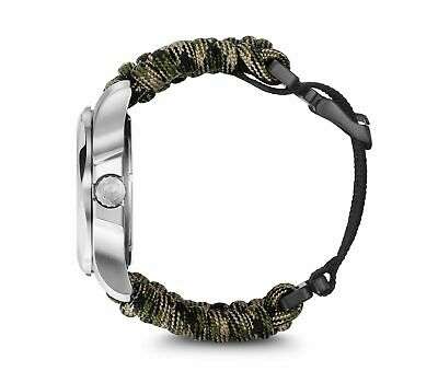 Victorinox I.N.O.X Autumn Paracord Silver Stainless Steel Quartz Men's Watch 241894