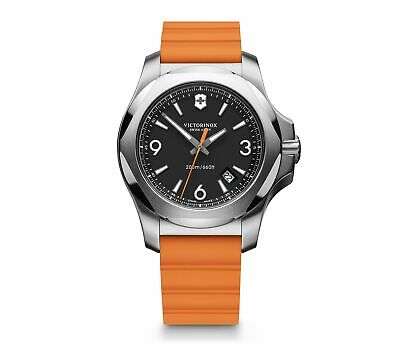 Victorinox I.N.O.X Autumn Paracord Silver Stainless Steel Quartz Men's Watch 241894