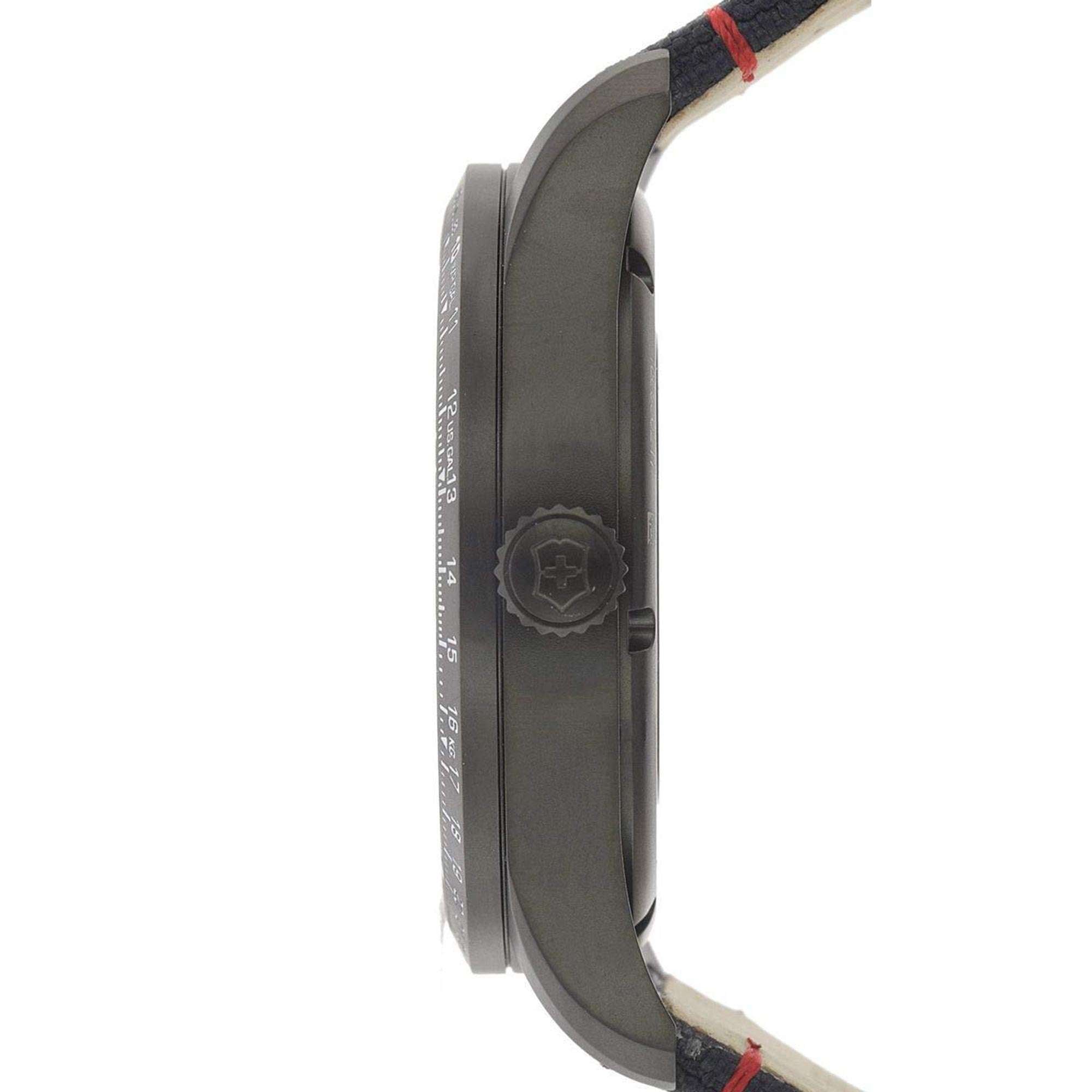 Victorinox Swiss Army Airboss Mechanical Blue Dial Blue Fabric Strap Men's Watch 241820