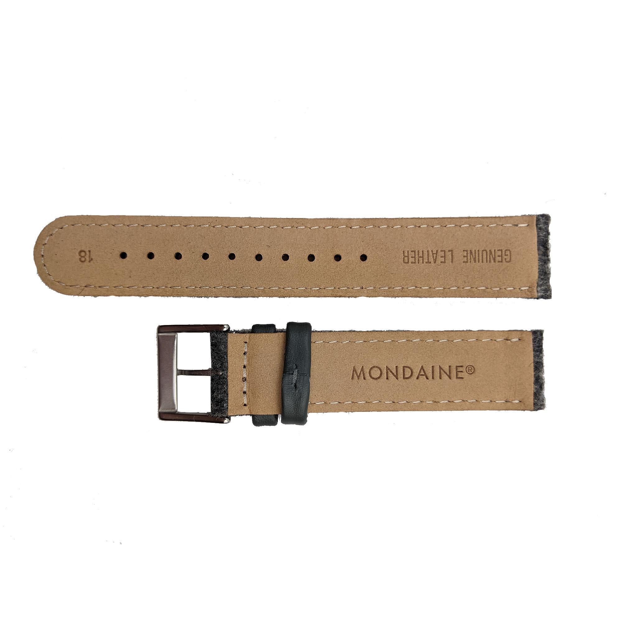 Mondaine Grey Strap 18mm Unisex FT311880Q1