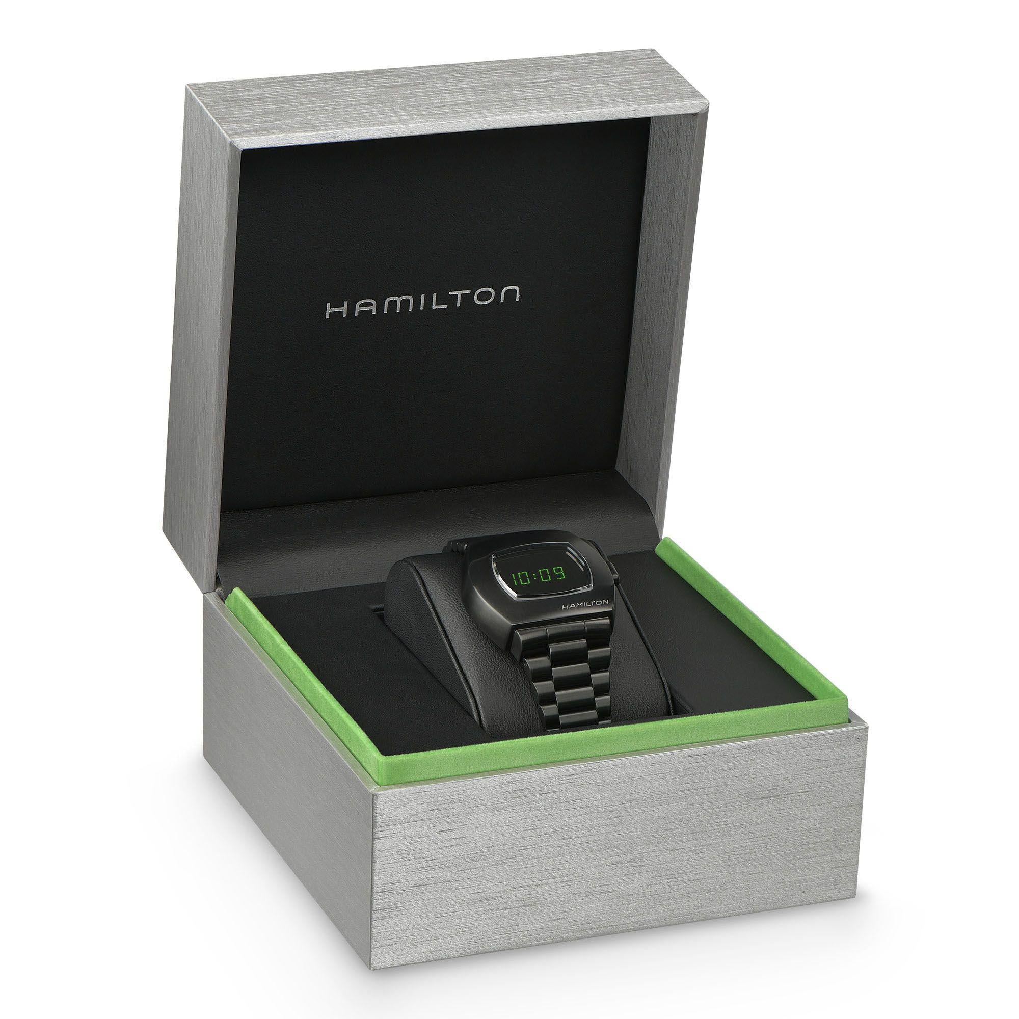 Hamilton American Classic Limited Edition PSR MTX Digital Dial Stainless Steel Bracelet Men's Watch H524341300