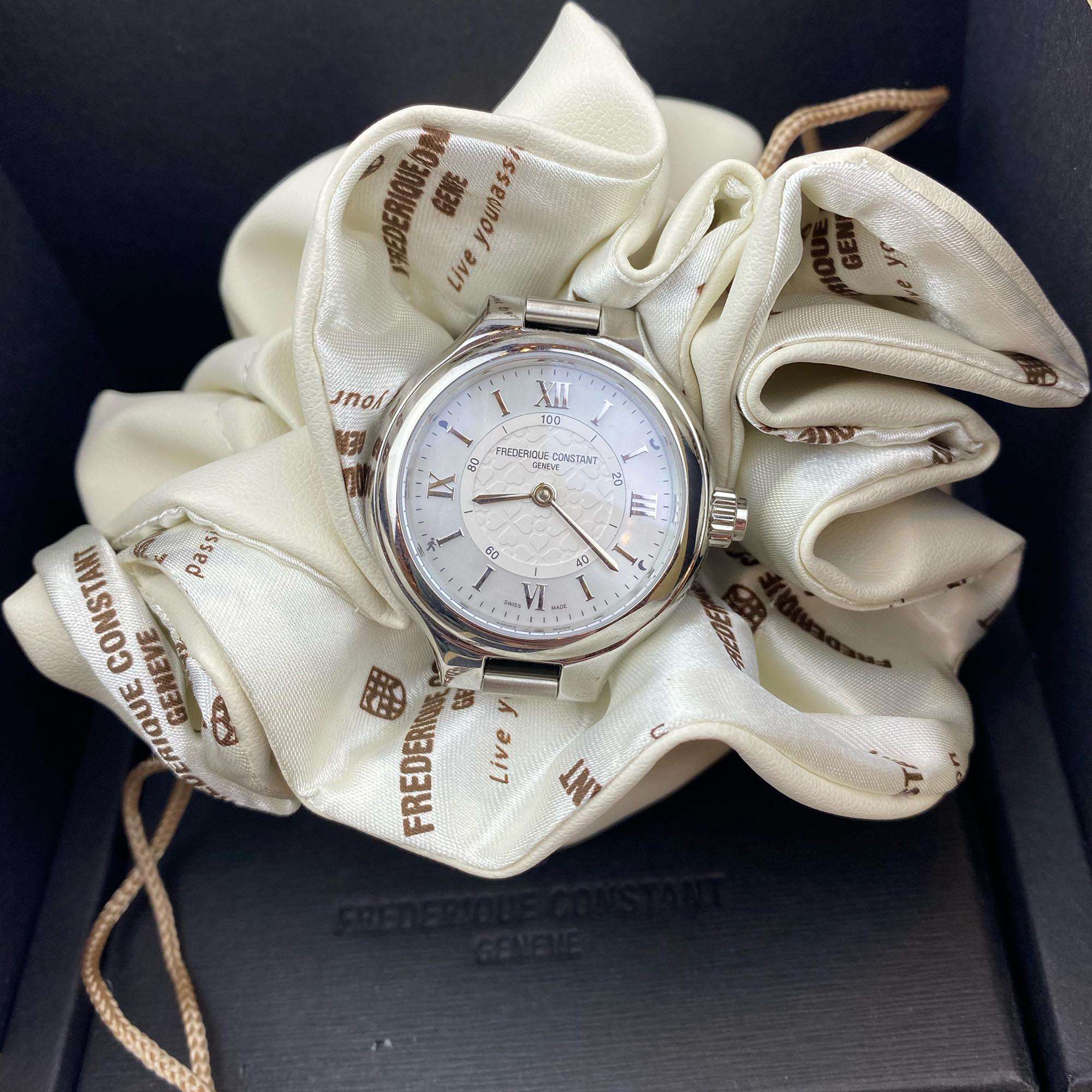Frederique Constant Classics Delight Stainless Steel Ladies Watch (Damaged Box) FC-306WHD3ER6B