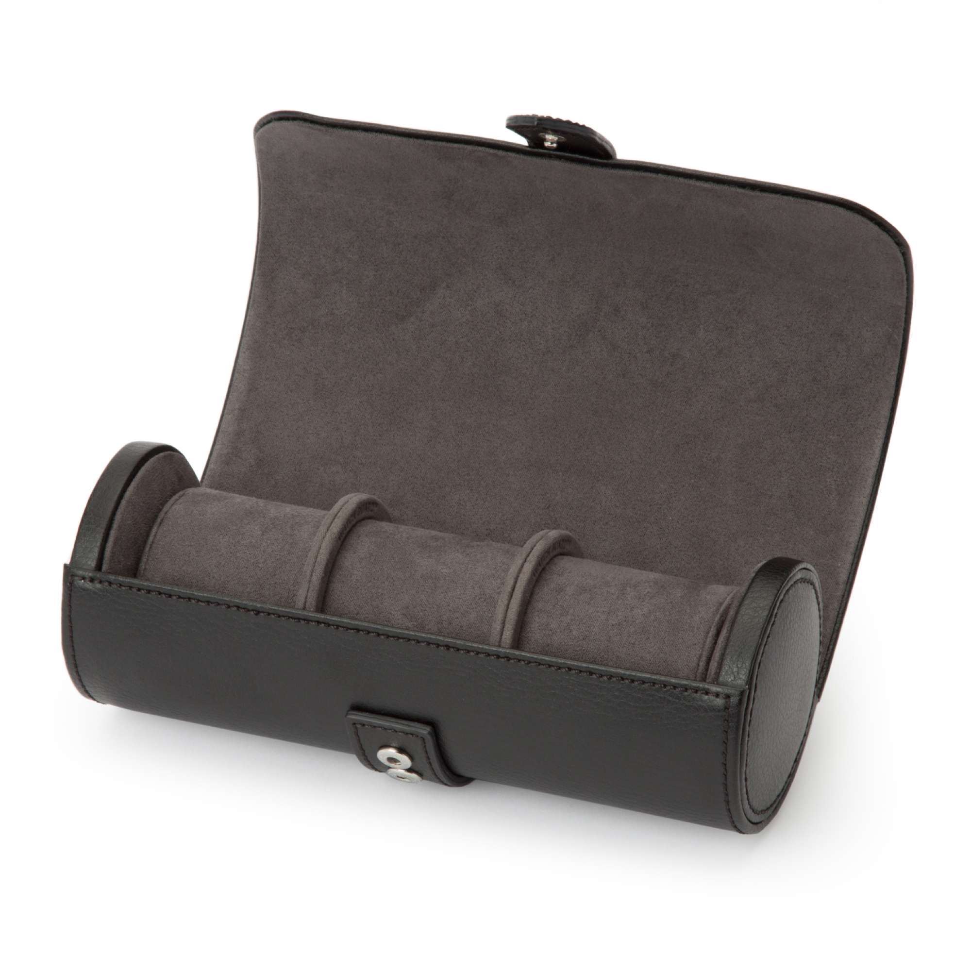WOLF BLAKE BLACK TRIPLE WATCH ROLL 305602