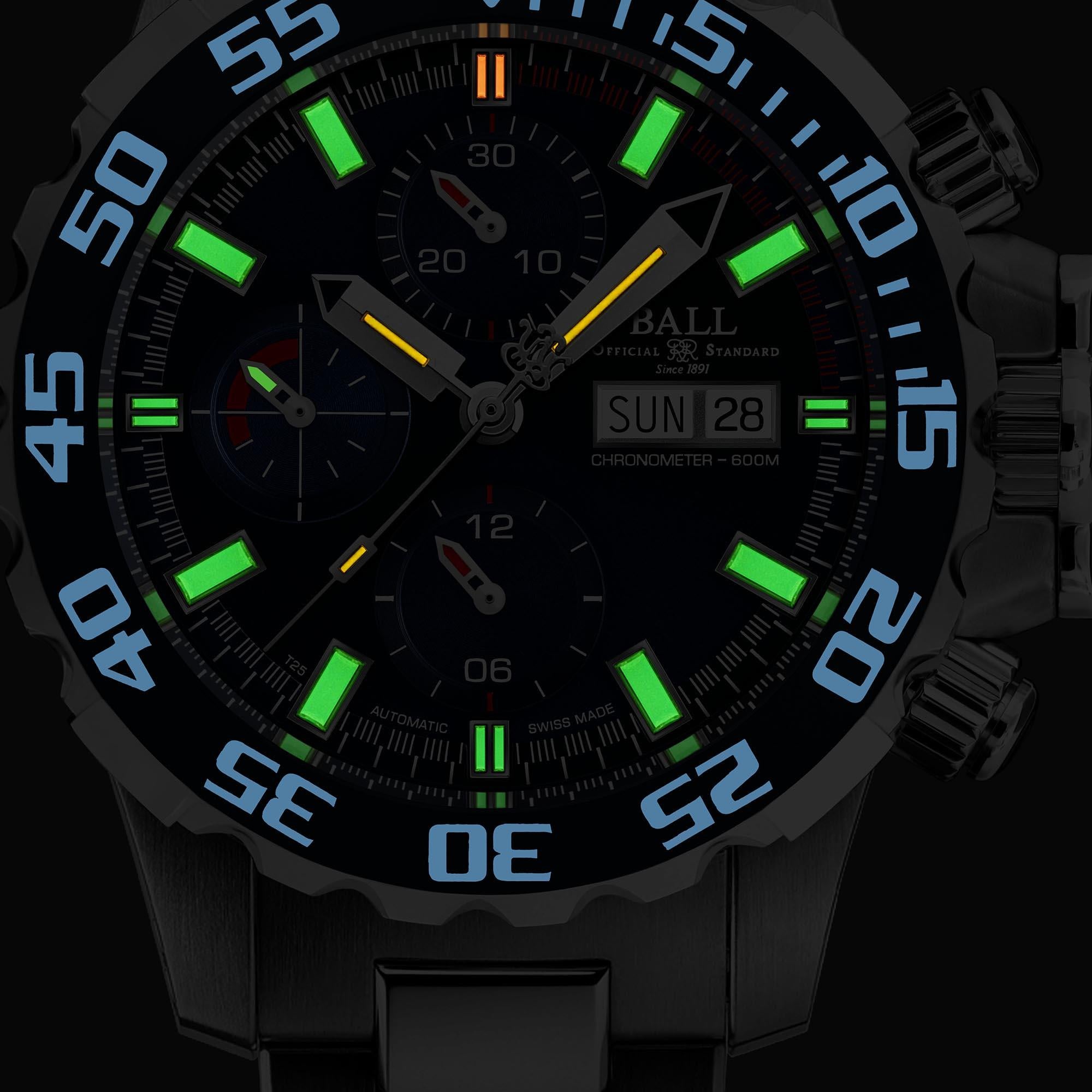 BALL Engineer Hydrocarbon Nedu Automatic Blue Dial Steel Strap Men's Watch DC3226A-S3C-BE