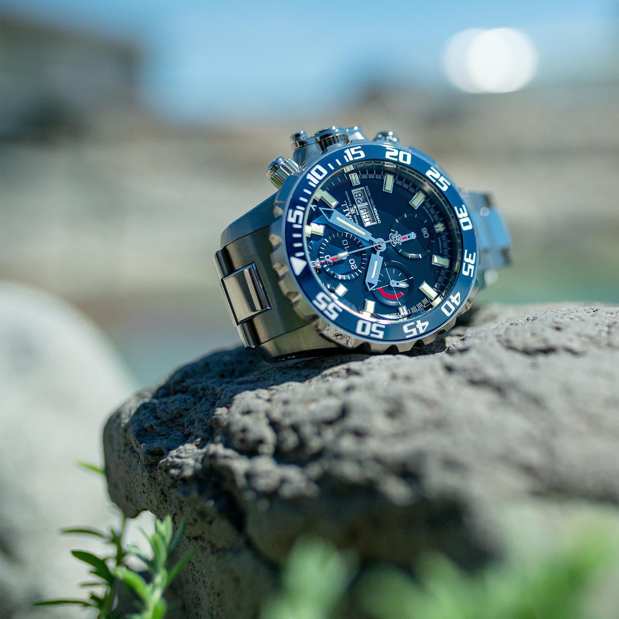 BALL Engineer Hydrocarbon Nedu Automatic Blue Dial Steel Strap Men's Watch DC3226A-S3C-BE