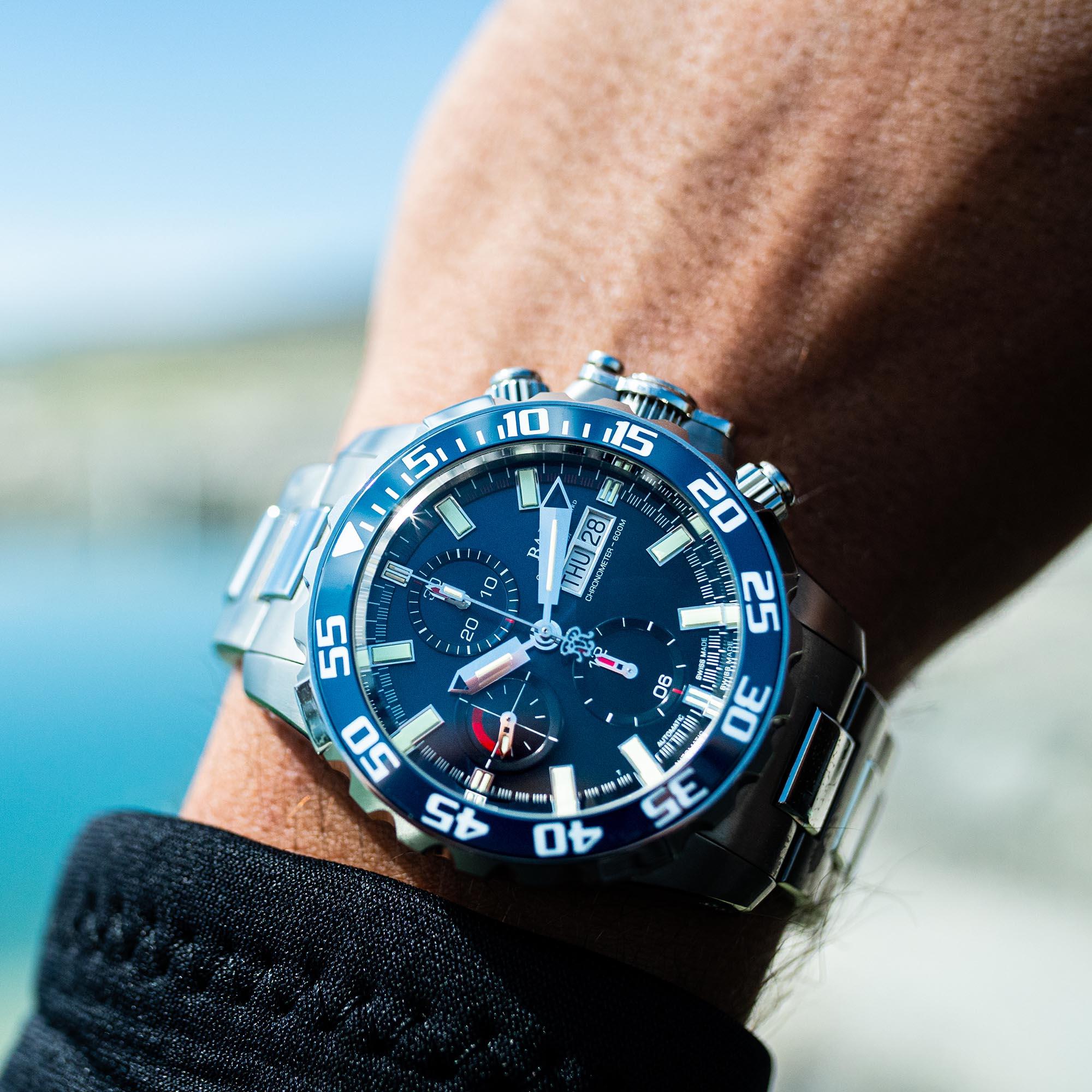 BALL Engineer Hydrocarbon Nedu Automatic Blue Dial Steel Strap Men's Watch DC3226A-S3C-BE
