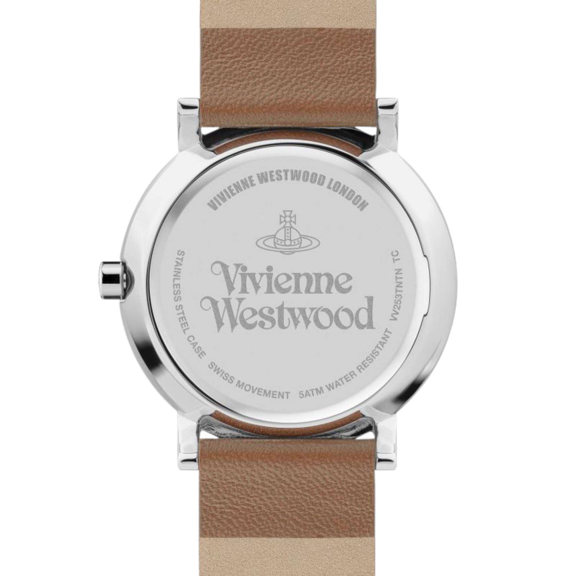 Vivienne Westwood Ladbroke Quartz Watch Brown Dial Ladies Watch VV253TNTN