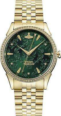 Vivienne Westwood Wallace Quartz Green Dial Gold PVD Stainless Steel Ladies' Watch