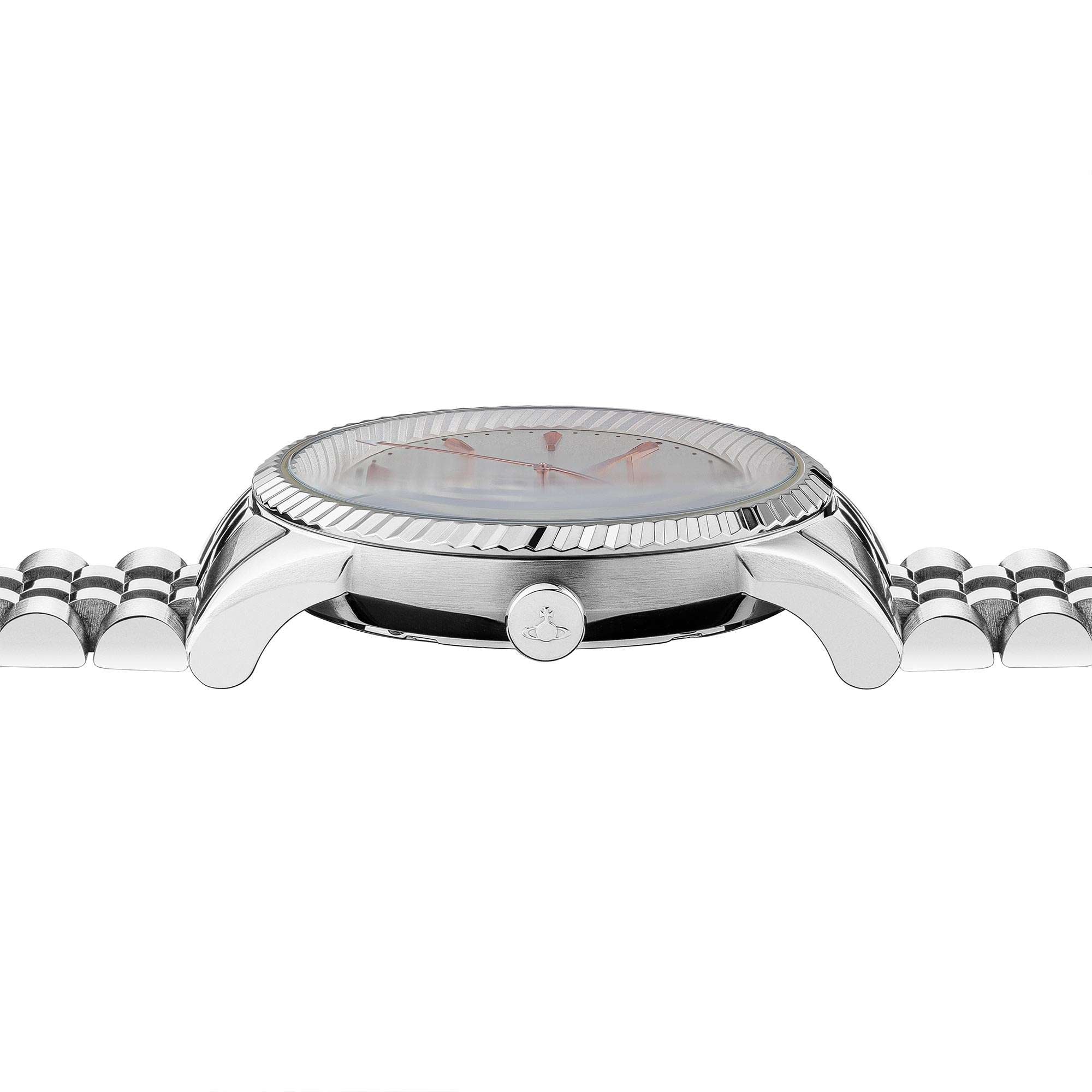 Vivienne Westwood Seymour Quartz Silver Dial Silver Stainless Steel Bracelet Ladies Watch VV240SLSL