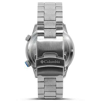 Columbia Outbacker Quartz Black Dial Silver Stainless Steel Bracelet Men's Watch CSC01-005