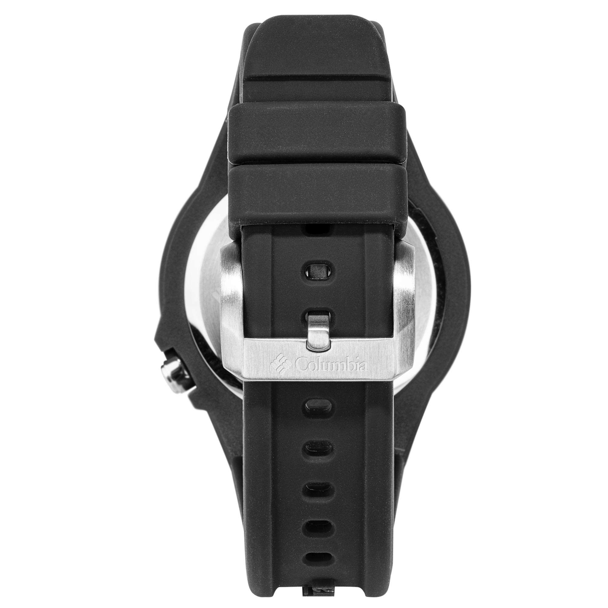 Columbia Exclusive Trailhead Quartz Black Dial Silicone Strap Watch CSS13-001