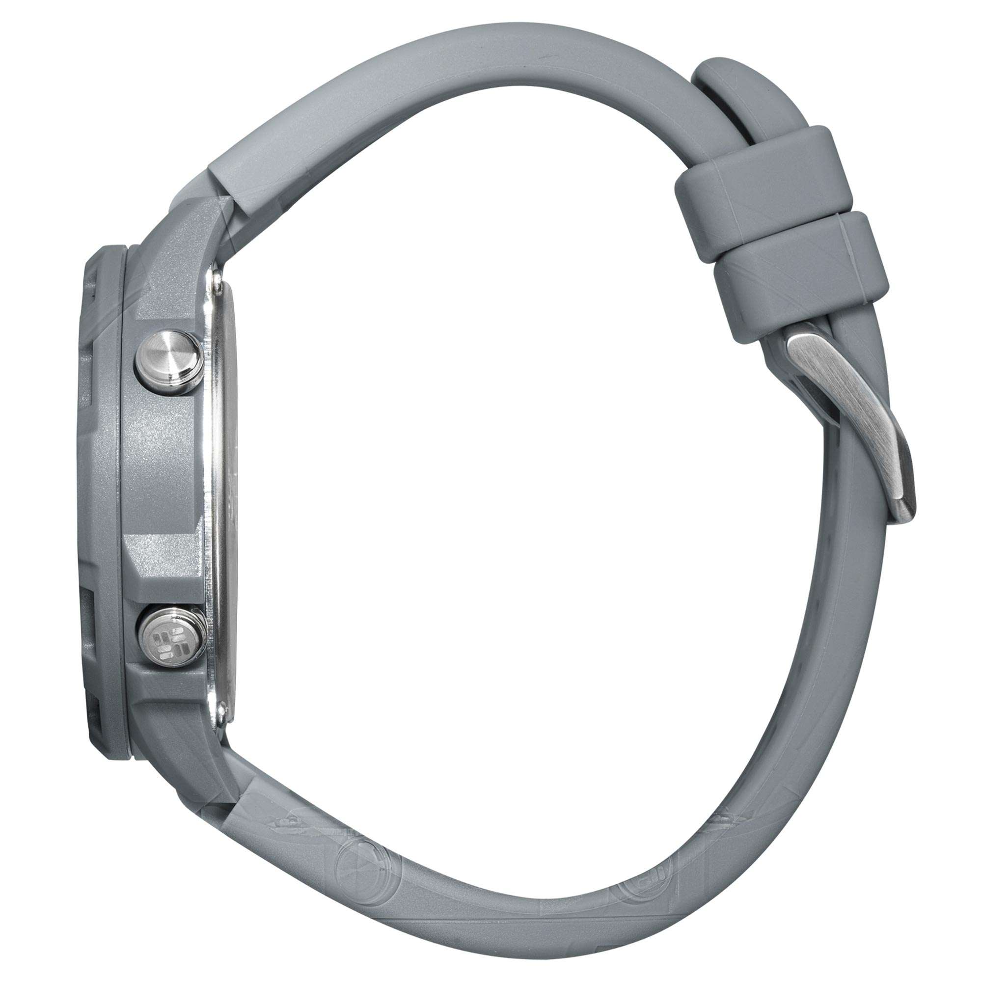Columbia Exclusive Trailhead Quartz Digital Dial Grey Rubber Strap Watch CSS13-008