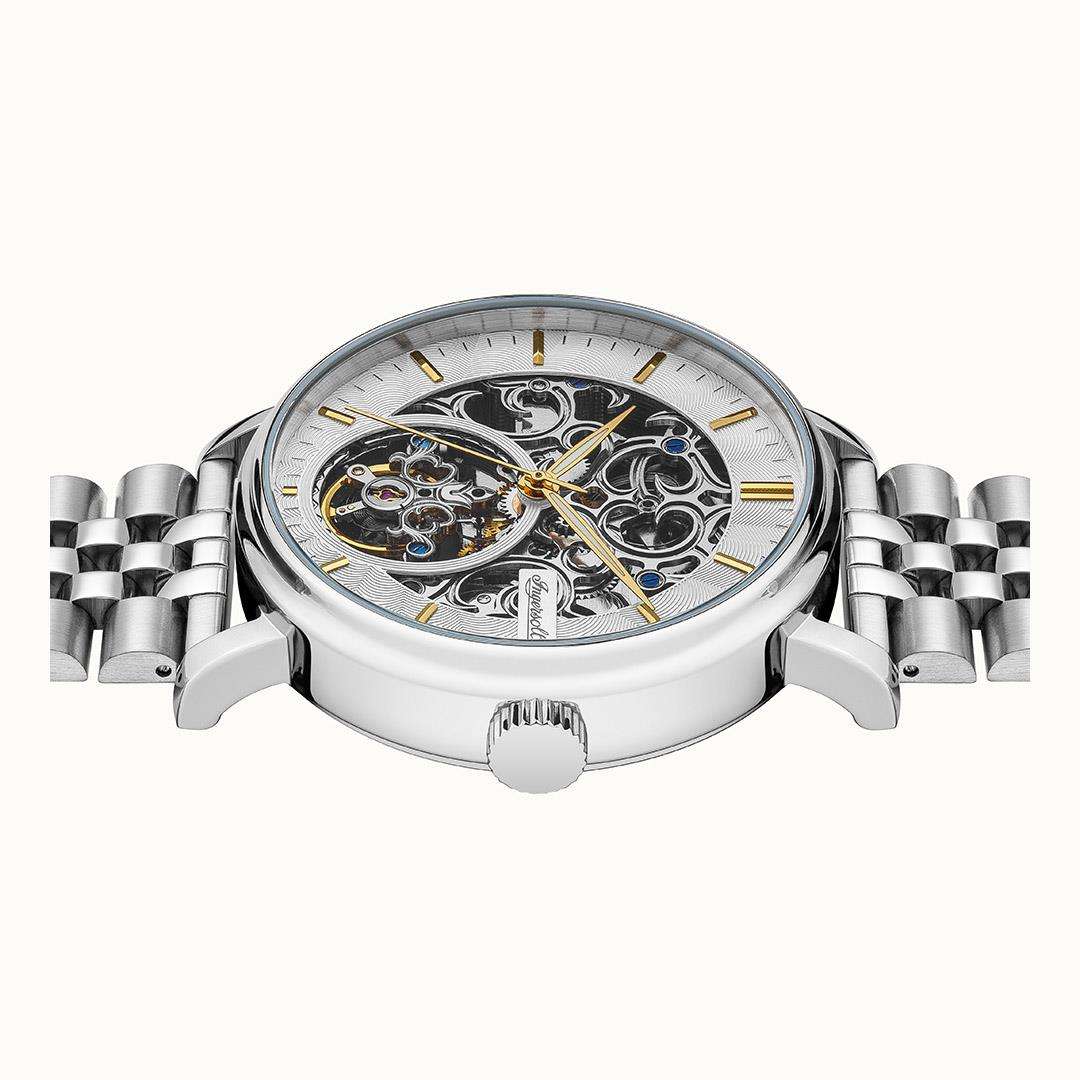 Ingersoll The Charles Automatic Silver Dial Stainless Steel Bracelet Men's Watch I05803B