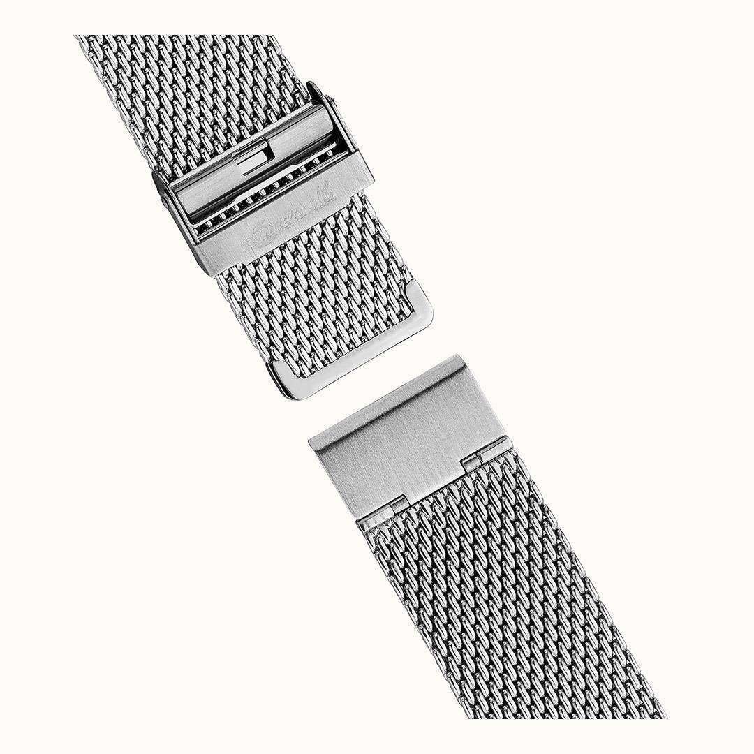 Ingersoll The Herald Automatic Grey Dial Milanese Bracelet Men's Watch I00405B