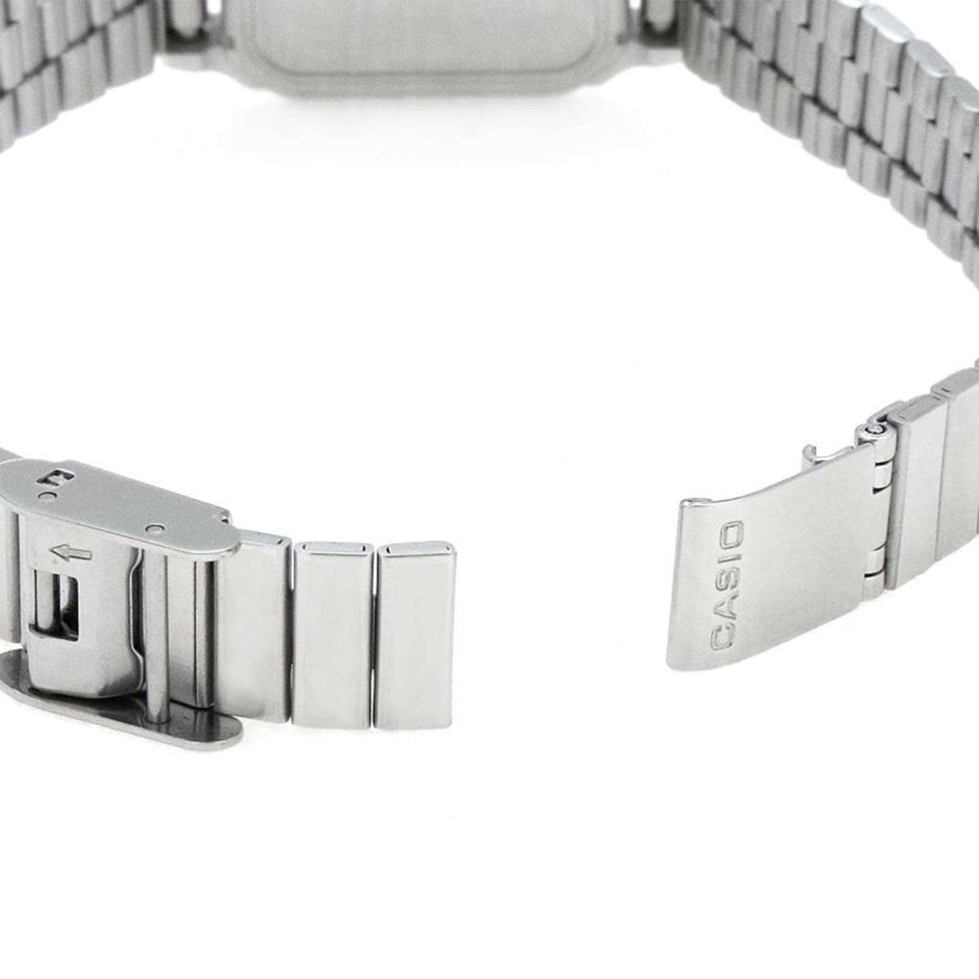 Casio Collection Classic Quartz Brown Dial Silver Stainless Steel Bracelet Ladies' Watch LQ-400D-1AEF