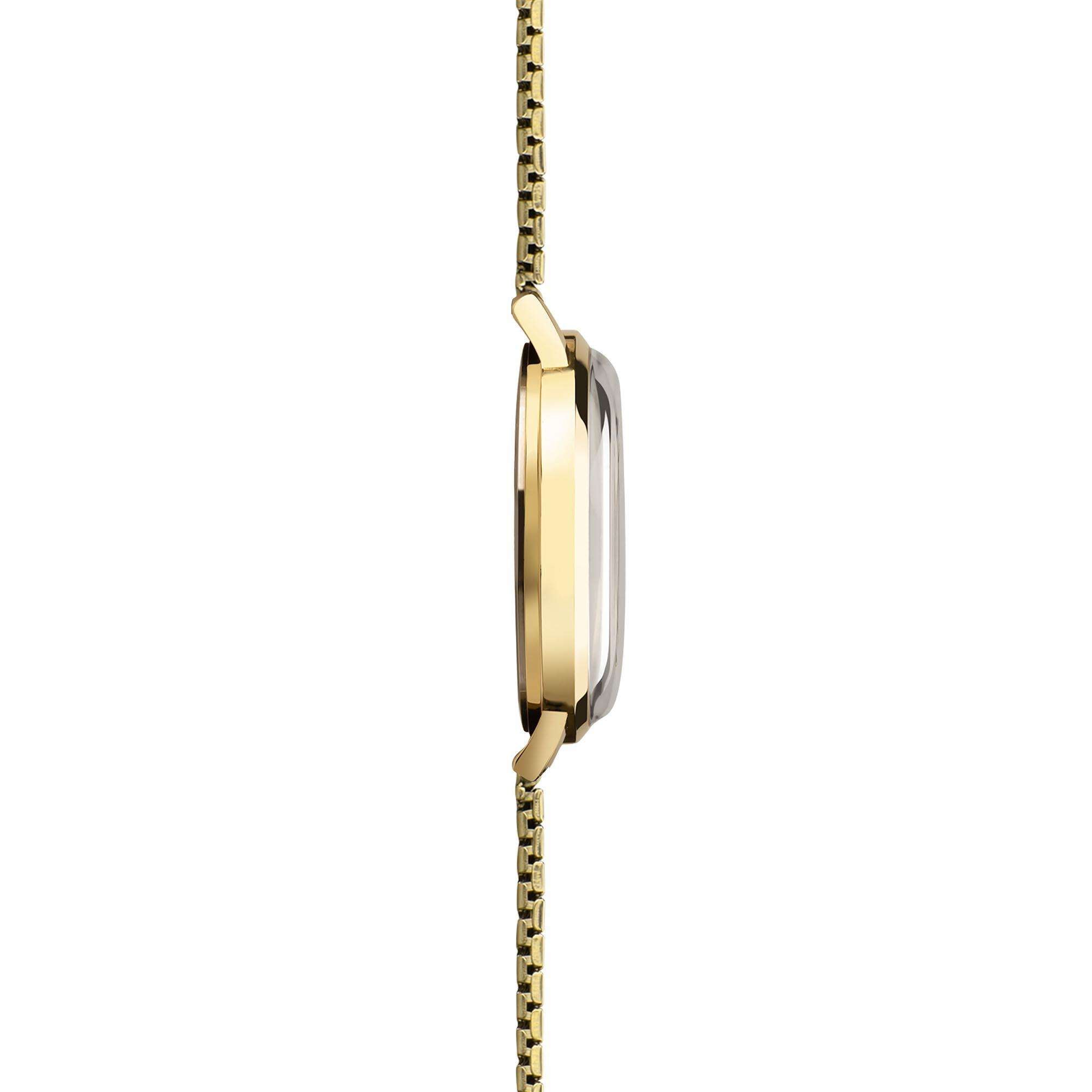 Sekonda Classic Quartz Gold Coloured Dial Stainless Bracelet Men's Watch 1952