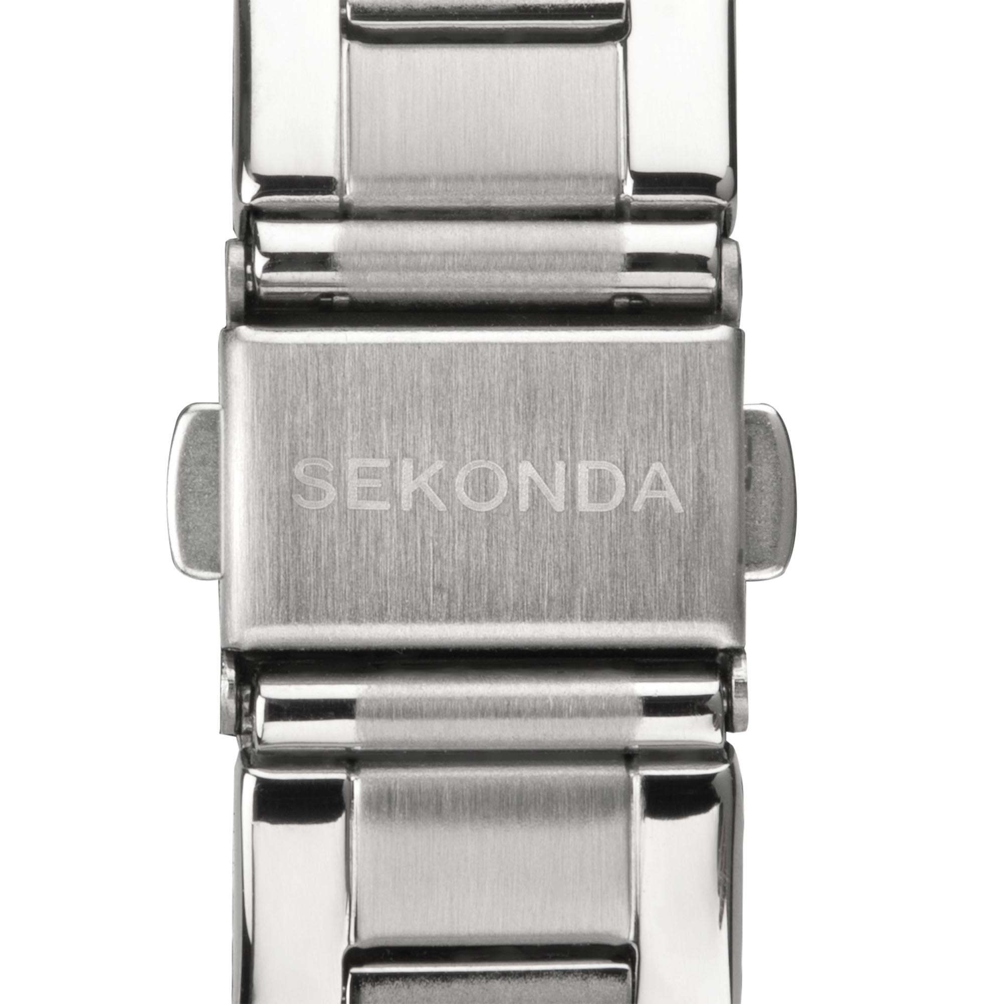 Sekonda ColourPop Quartz Green Dial Stainless Steel Bracelet Ladies Watch 40397