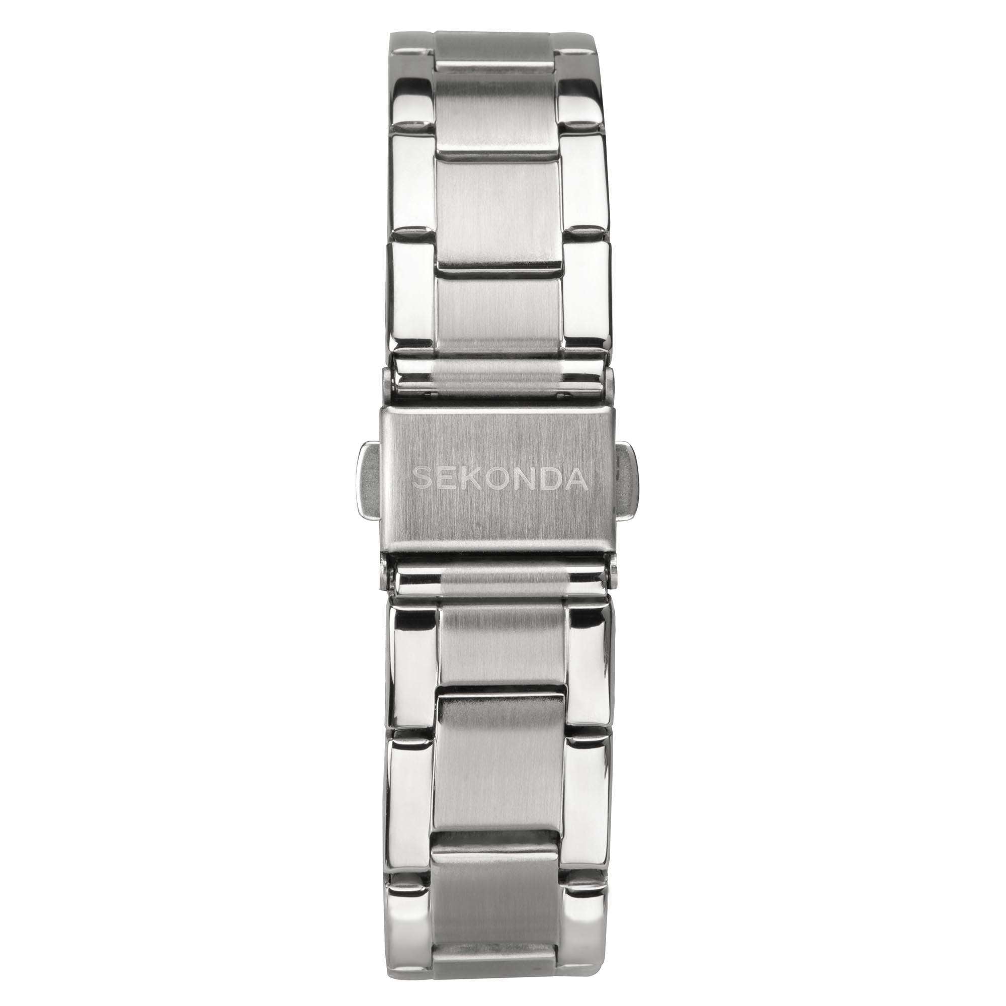 Sekonda ColourPop Quartz Pink Dial Stainless Steel Bracelet Ladies Watch 40398