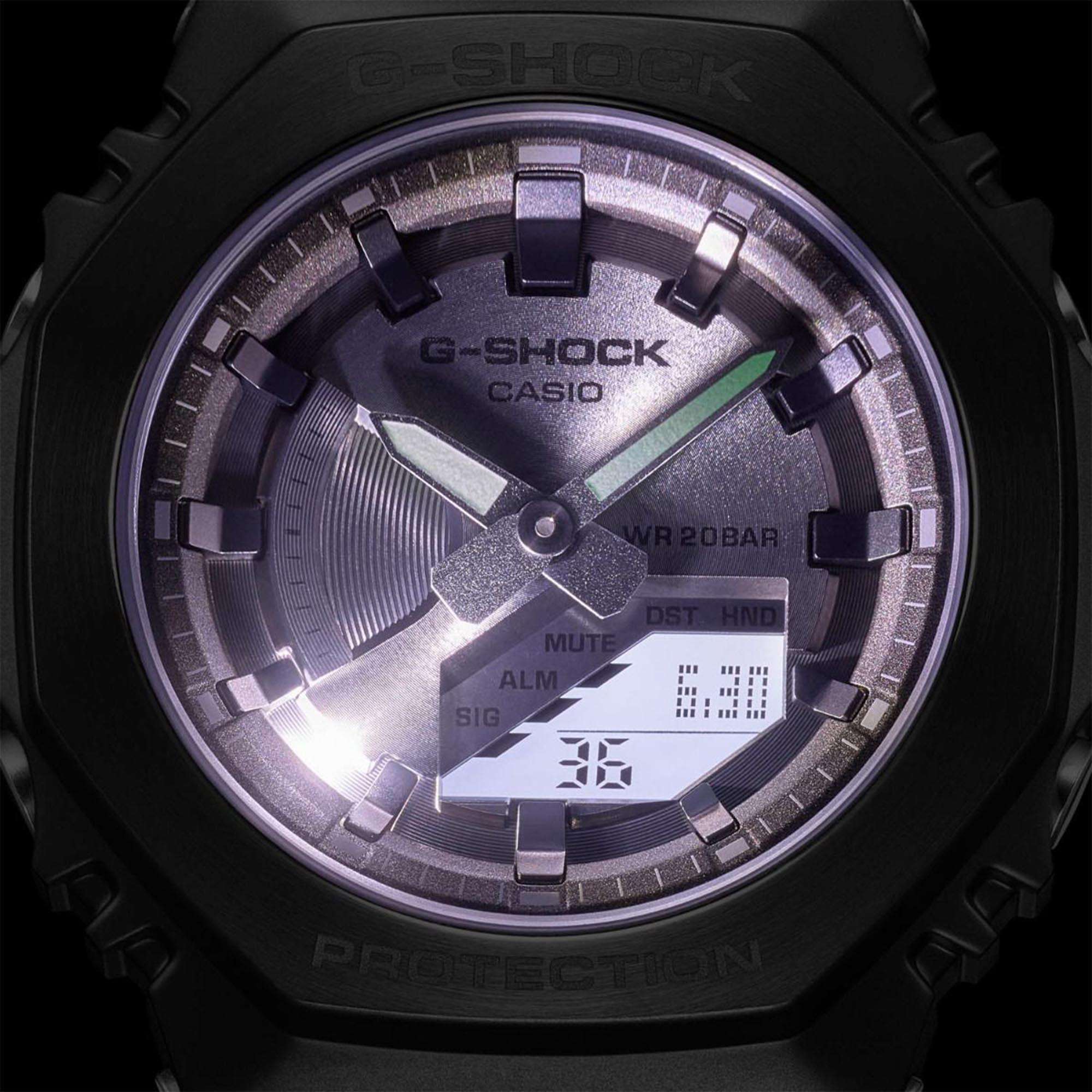 Casio G-Shock Quartz Grey Watch GM-S2100MF-1AER