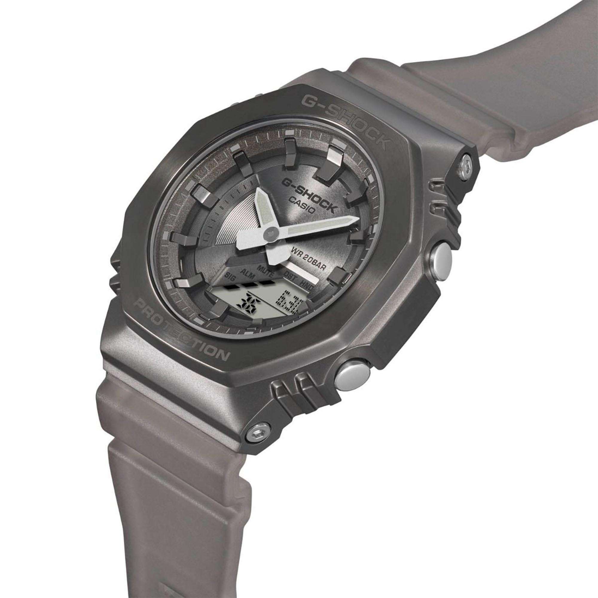 Casio G-Shock Quartz Grey Watch GM-S2100MF-1AER
