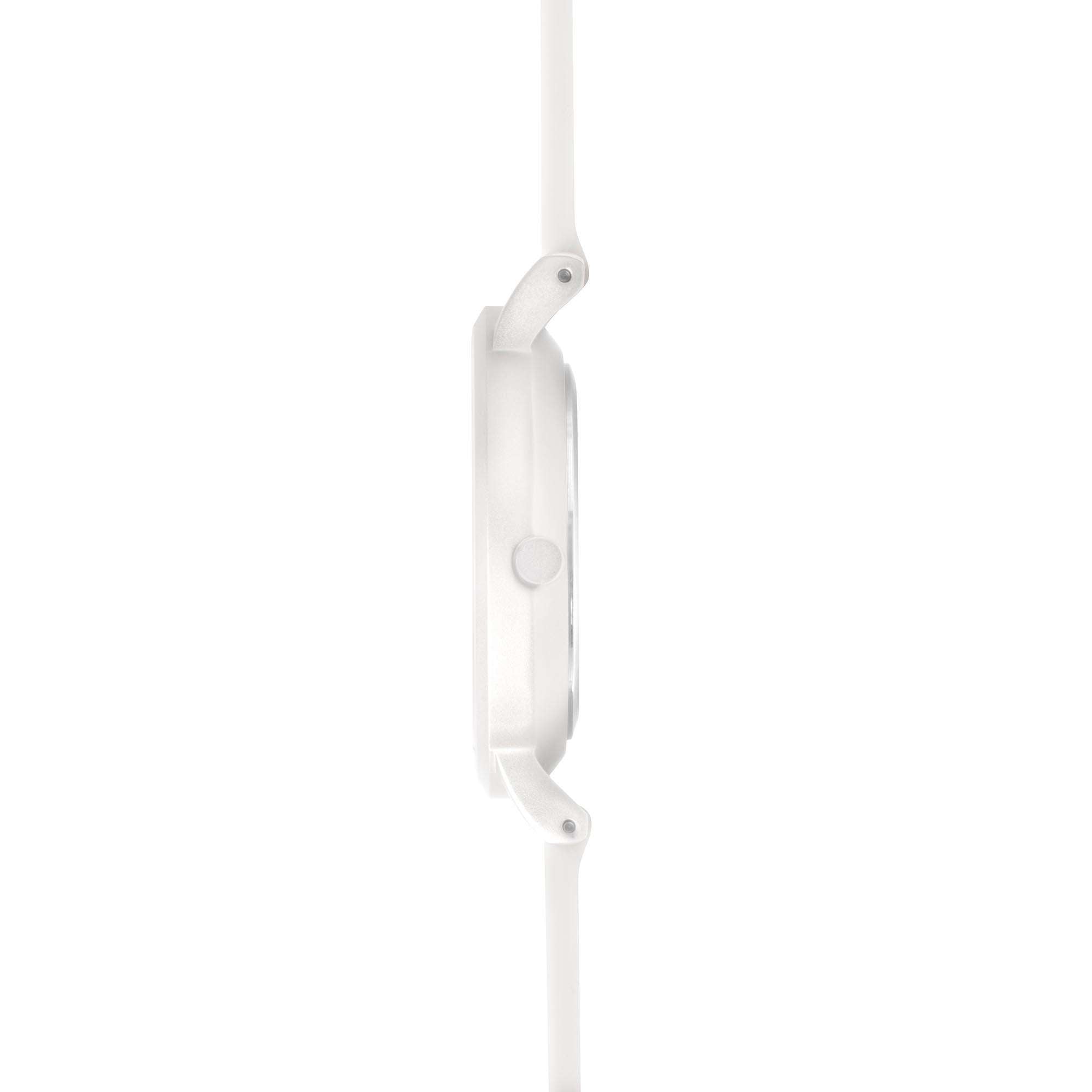 Sekonda In Colour Quartz White Dial White Silicone Strap Ladies Watch 40390