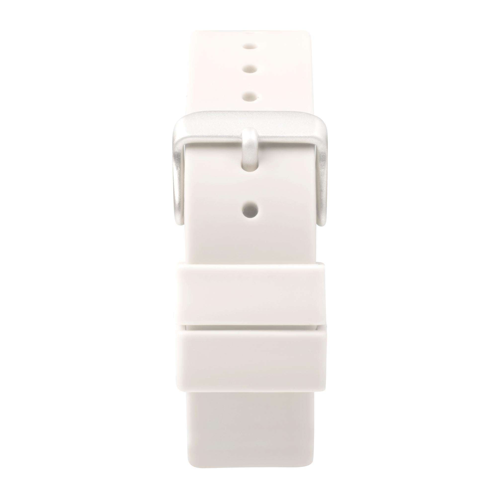 Sekonda In Colour Quartz White Dial White Silicone Strap Ladies Watch 40390