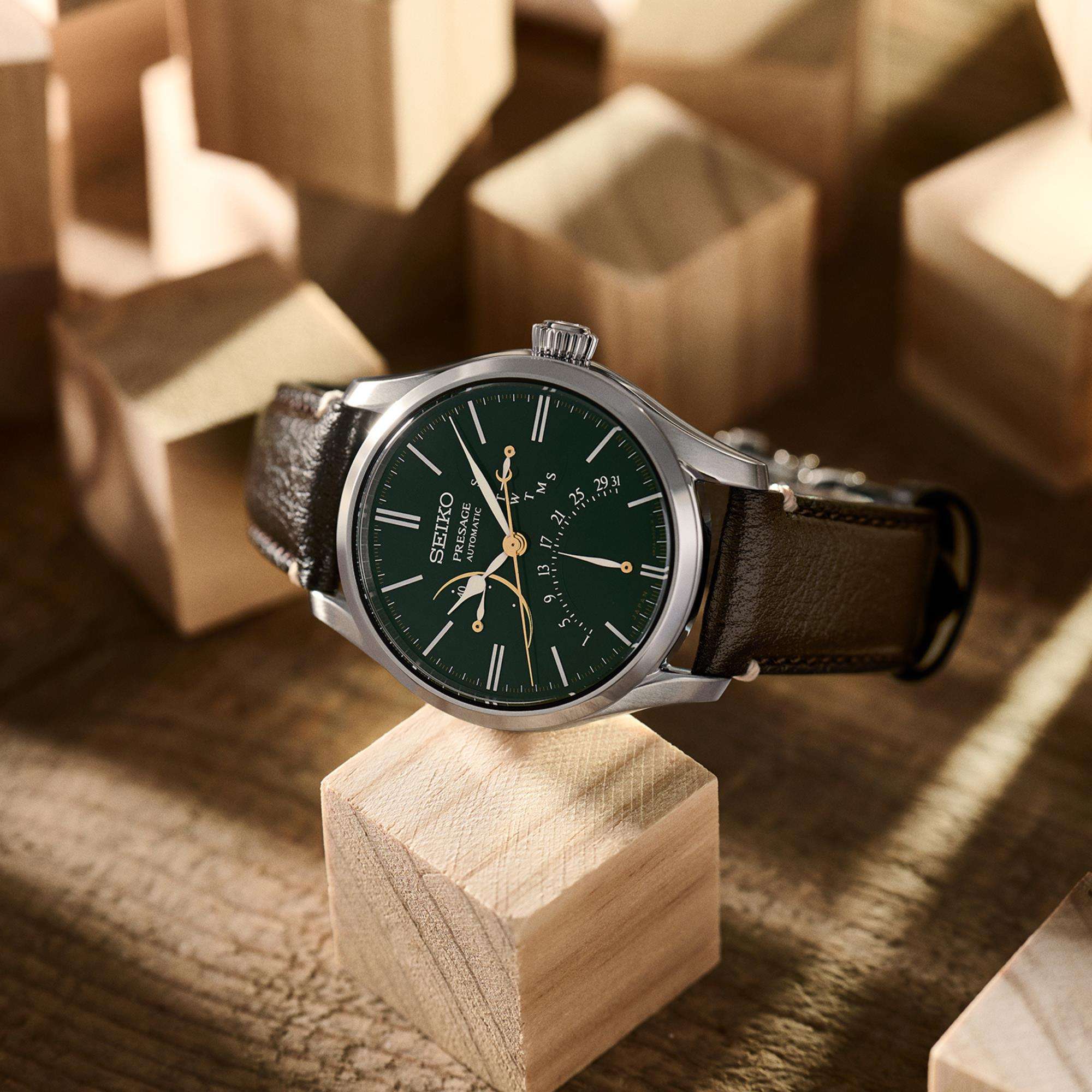Seiko Presage Craftsmanship Series Urushi Dial Limited Edition Men's Watch SPB295J1