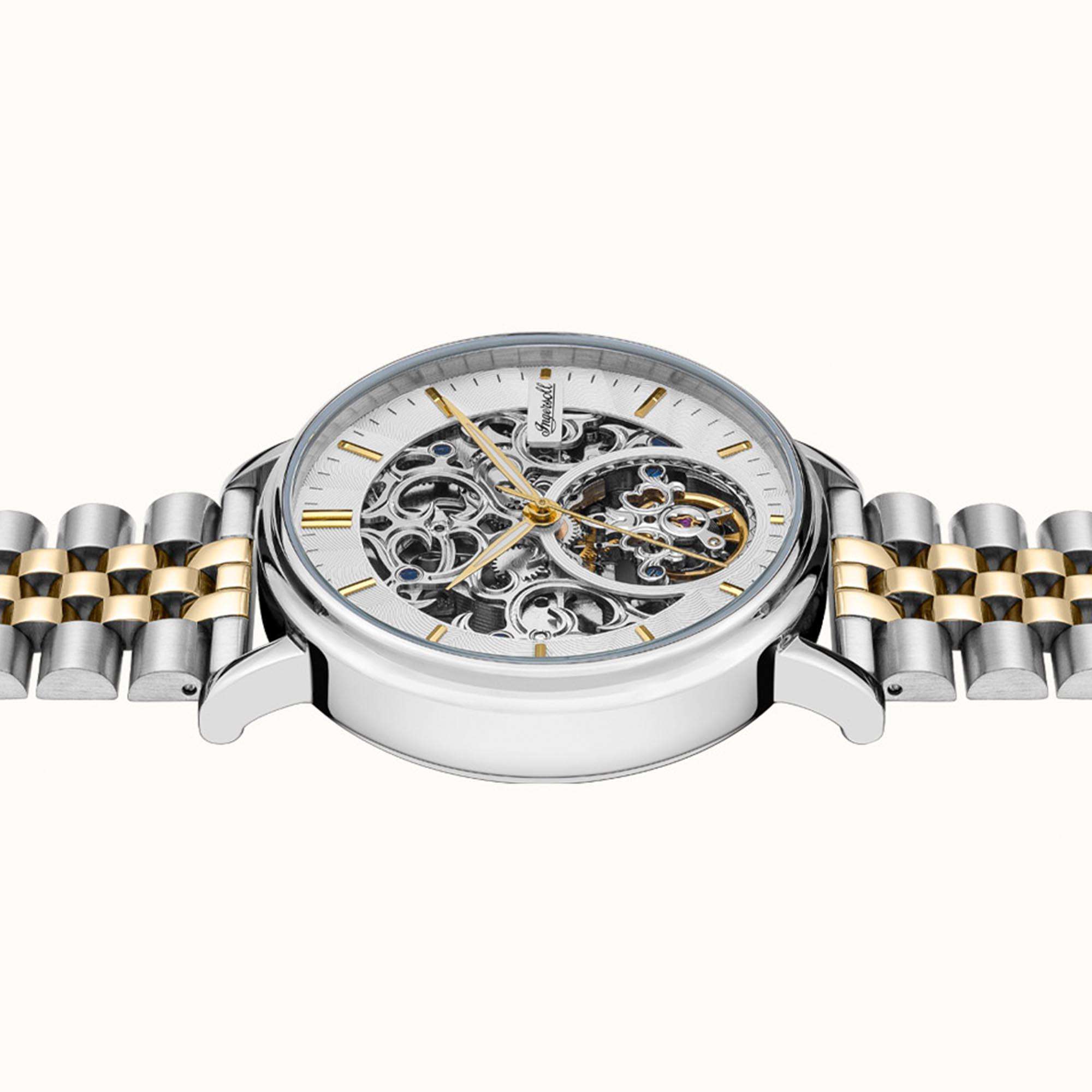 Ingersoll The Charles Automatic Silver Dial Stainless Steel Bracelet Men's Watch I05806