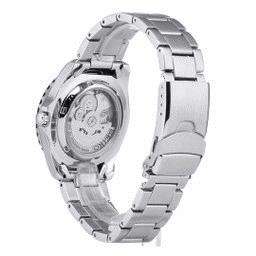 Seiko 5 Sports ‘Sea Urchin’ Automatic Black Dial Stainless Steel Bracelet Men's Watch SNZF17K1