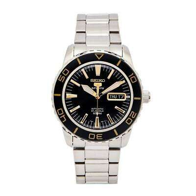 Seiko 5 Sports Automatic Black Dial Stainless Steel Men's Watch SNZH57K1