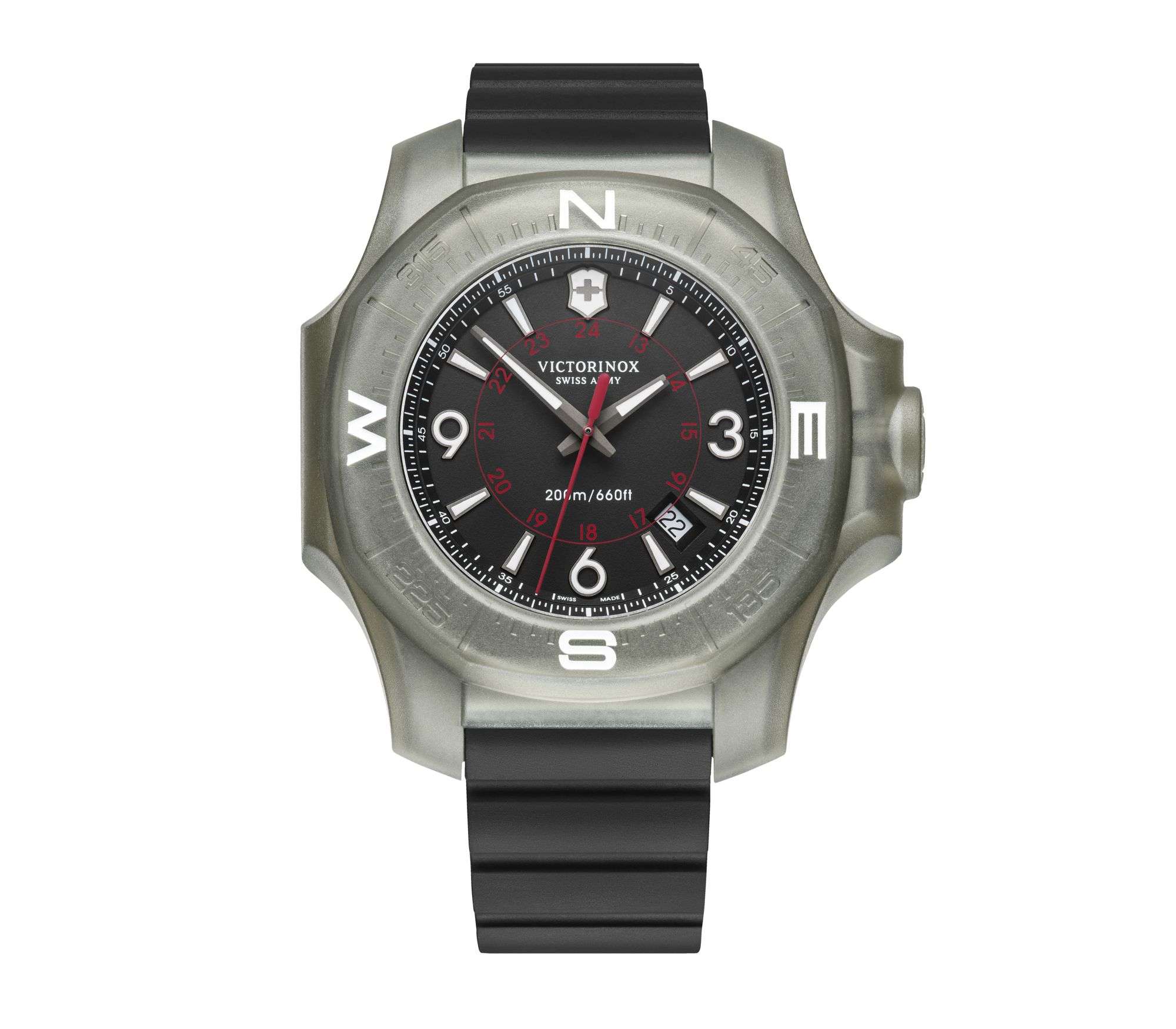 Victorinox Swiss Army I.N.O.X Titanium With Protective Bumper Quartz Men's Watch 241883