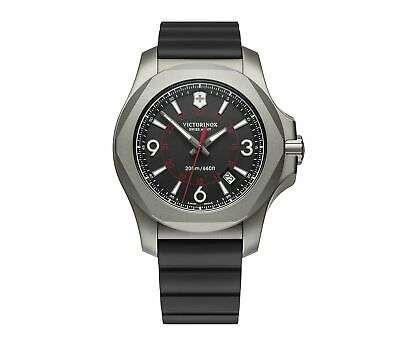 Victorinox Swiss Army I.N.O.X Titanium With Protective Bumper Quartz Men's Watch 241883