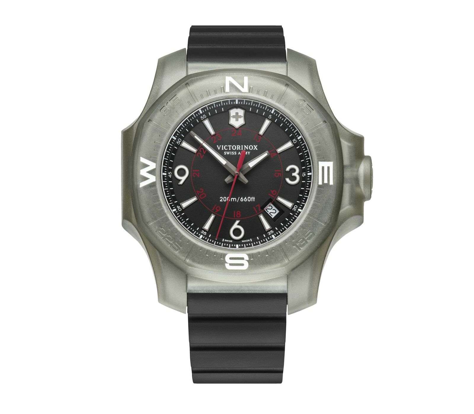 Victorinox Swiss Army I.N.O.X Titanium With Protective Bumper Quartz Men's Watch 241883