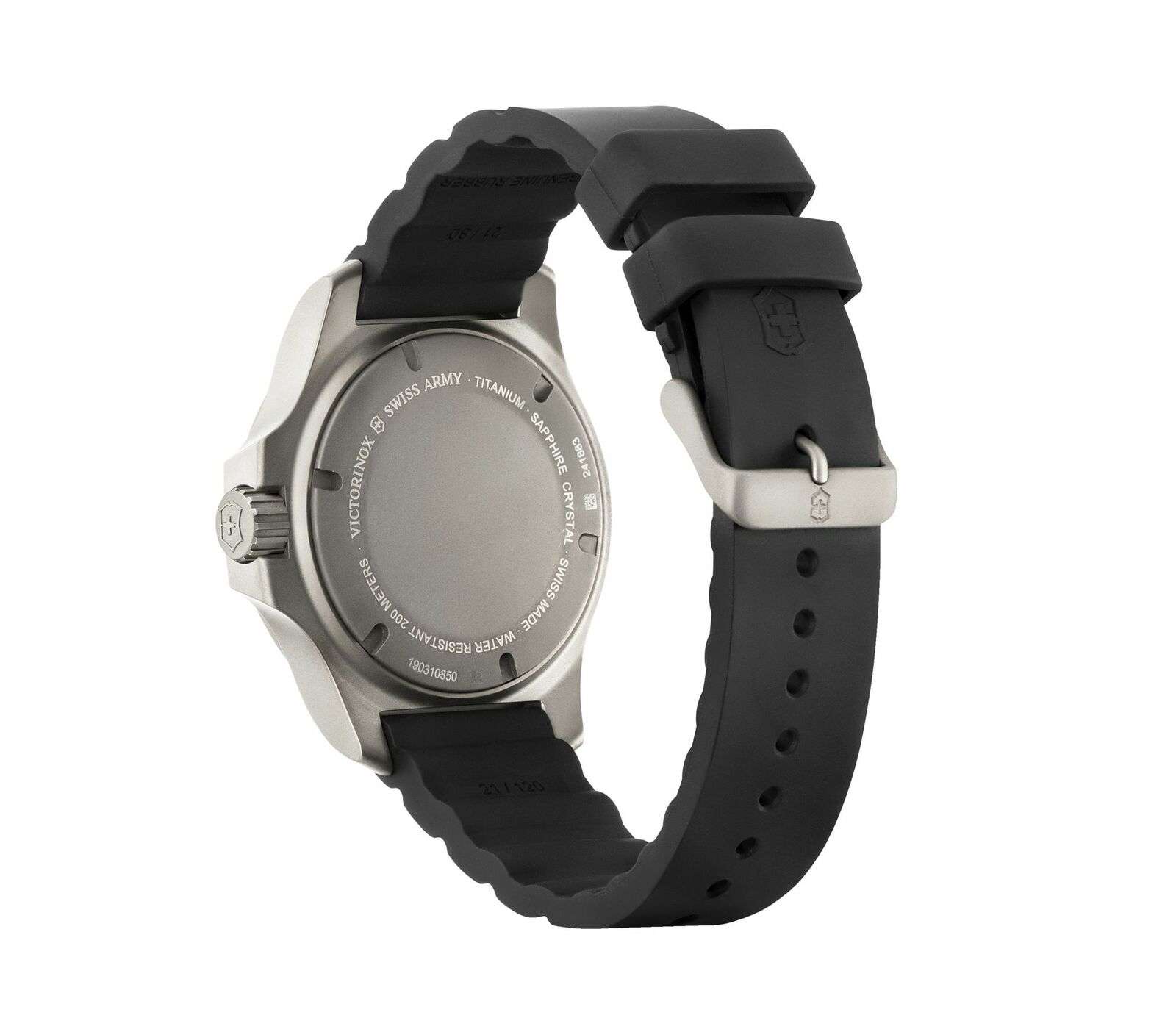 Victorinox Swiss Army I.N.O.X Titanium With Protective Bumper Quartz Men's Watch 241883