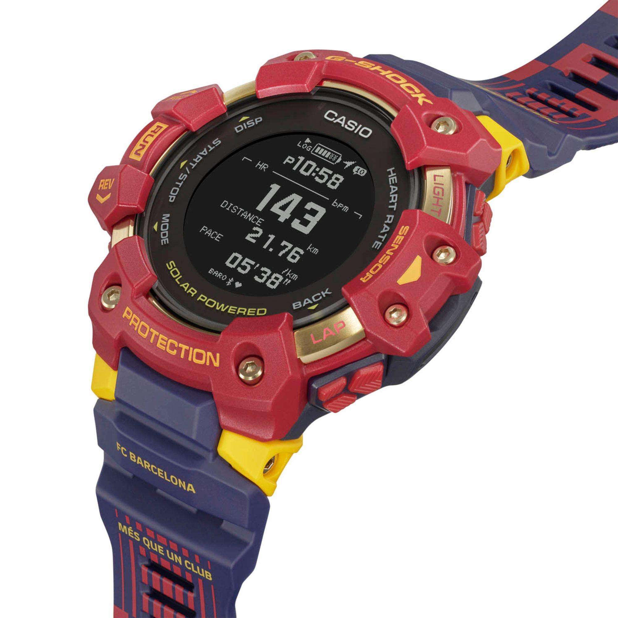Casio G-Shock Limited Edition FC Barcelona Tie UP Men's SmartWatch GBD-H1000BAR-4ER