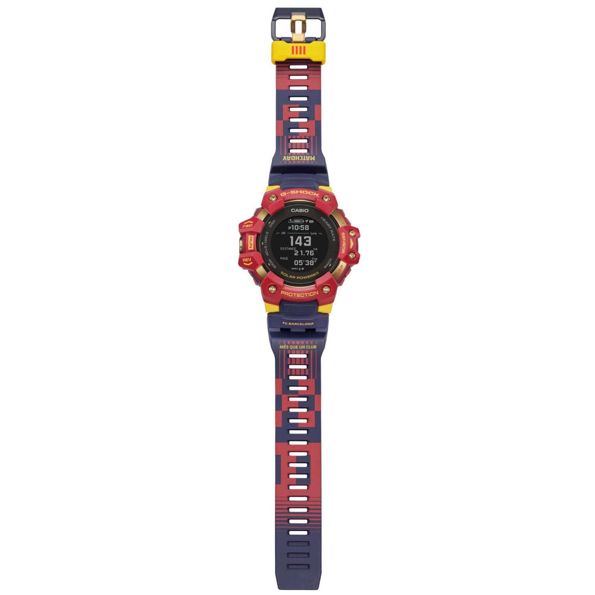 Casio G-Shock Limited Edition FC Barcelona Tie UP Men's SmartWatch GBD-H1000BAR-4ER