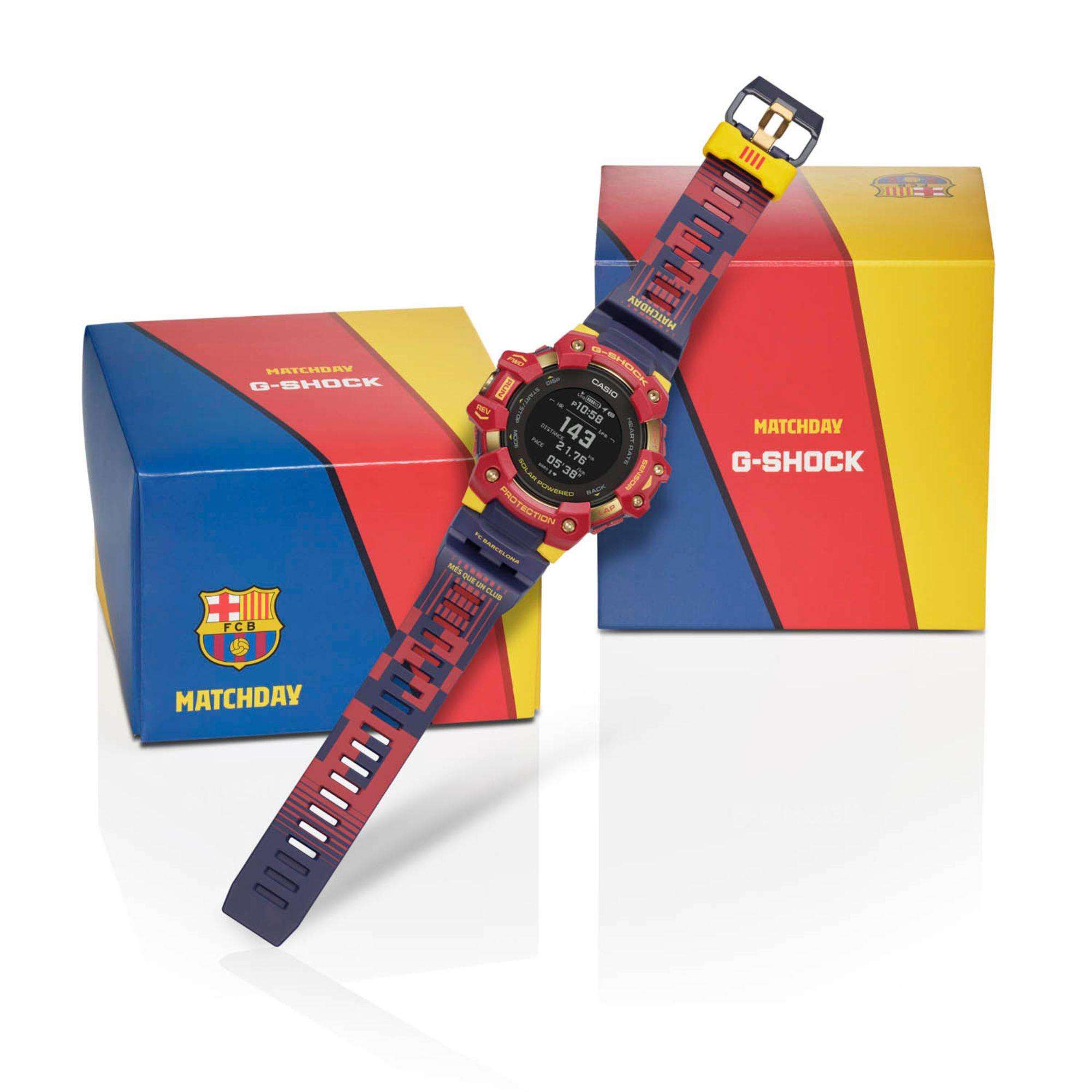 Casio G-Shock Limited Edition FC Barcelona Tie UP Men's SmartWatch GBD-H1000BAR-4ER