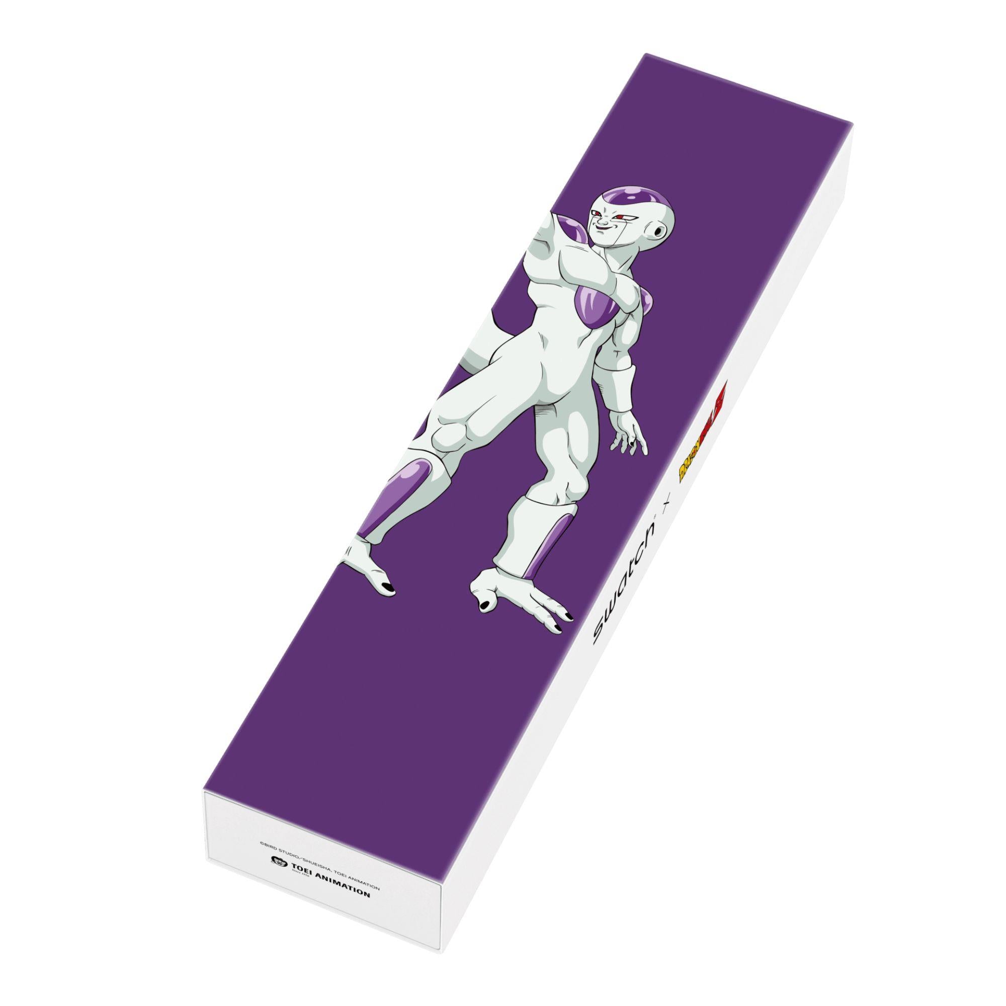 Swatch Dragon Ball Z Frieza Purple Dial Watch GZ359