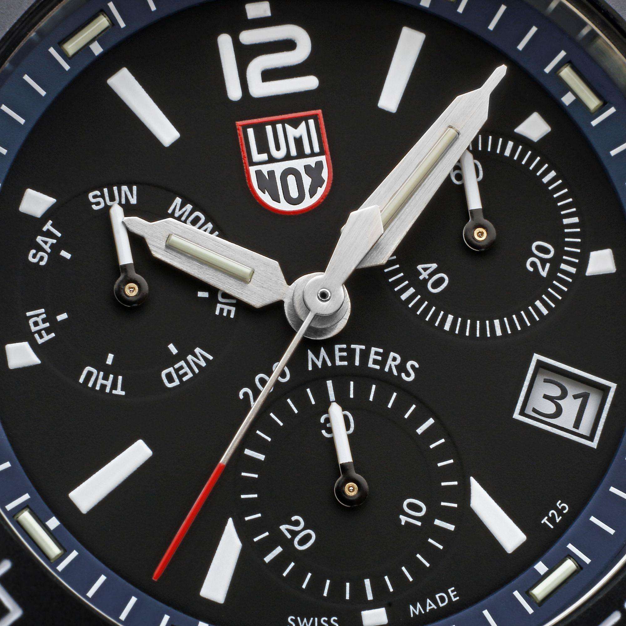 Luminox Pacific Diver Chronograph Black Dial Rubber Strap Men's Watch XS.3143