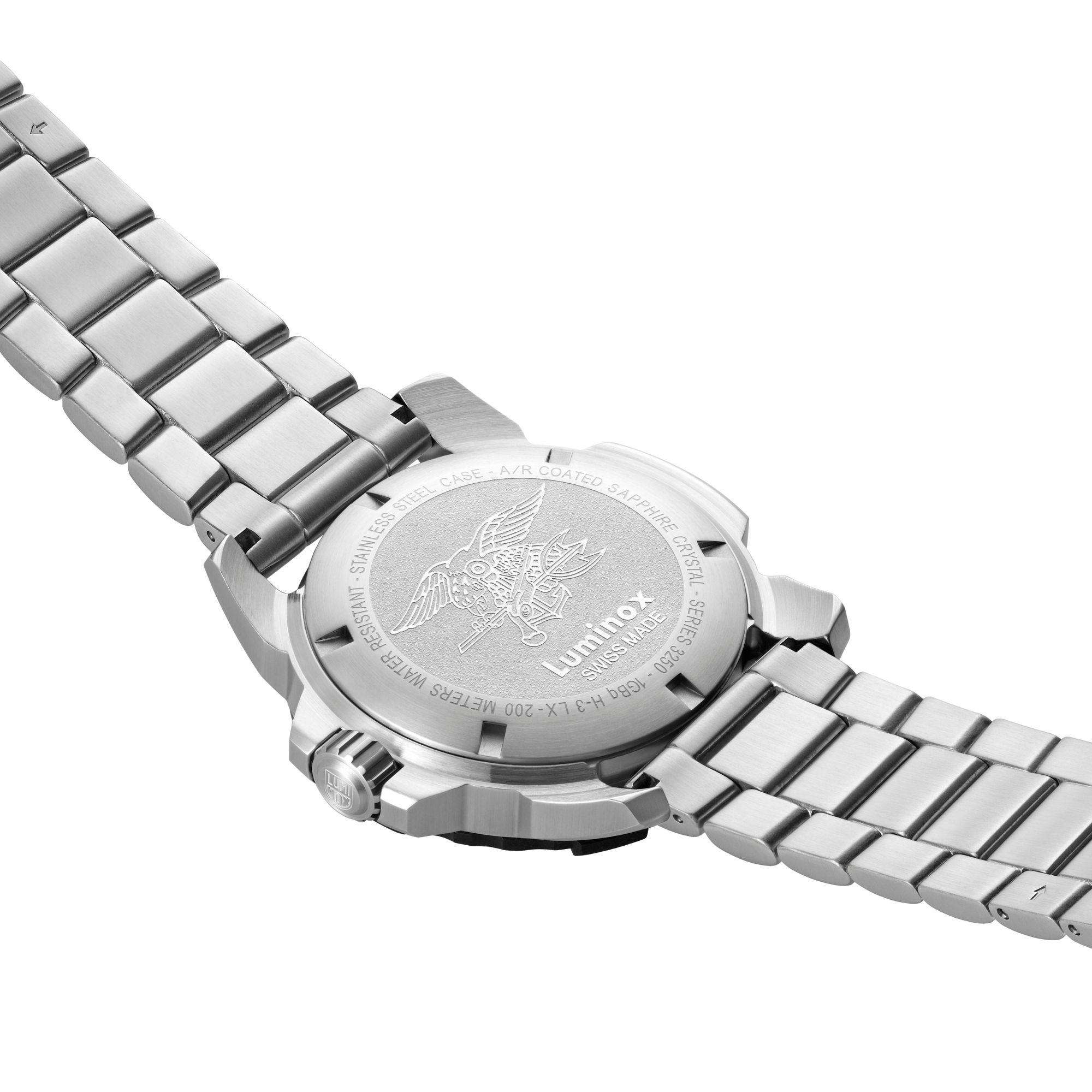 Luminox Navy Seal Blue Dial Stainless Steel Bracelet Men's Watch XS.3254.CB