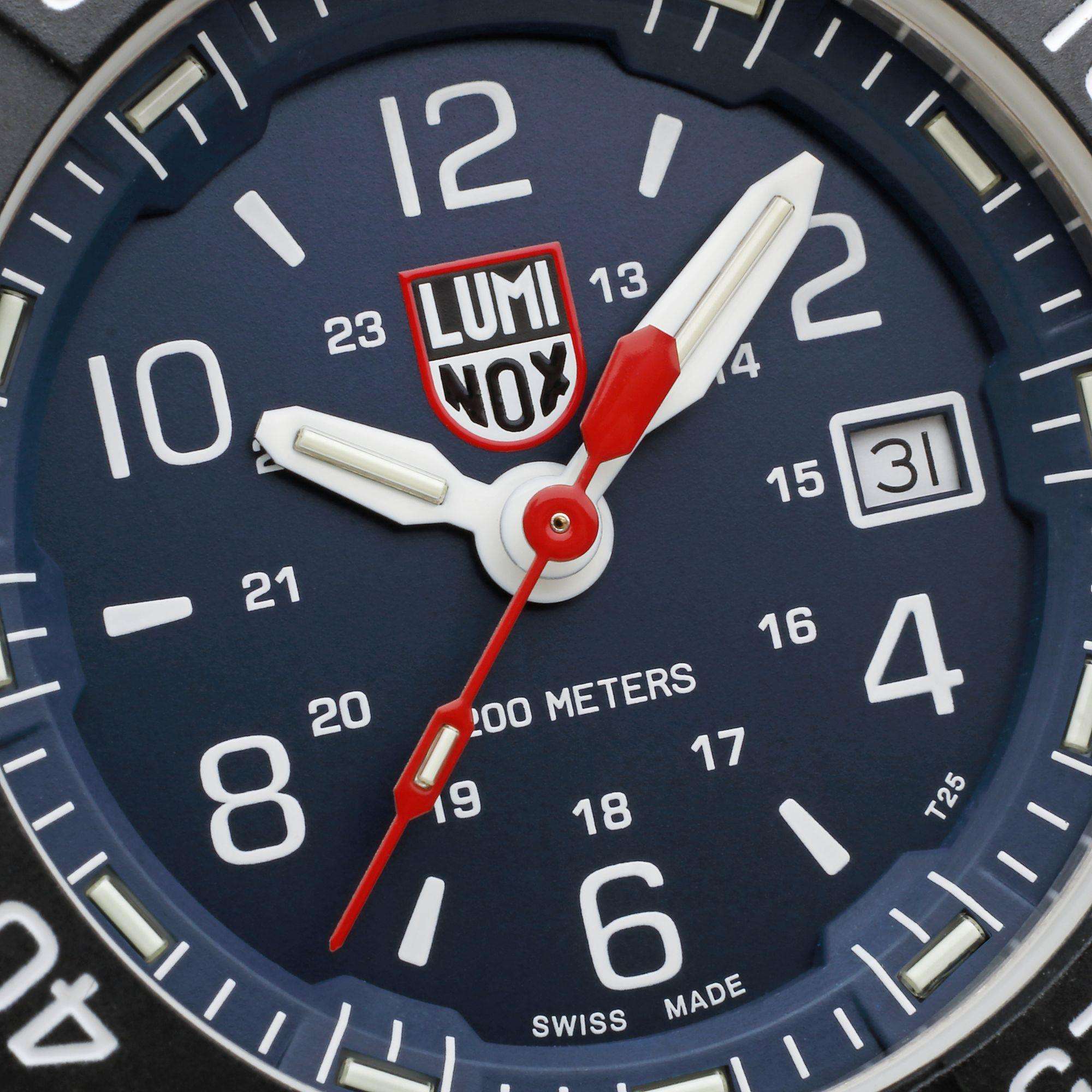 Luminox Navy Seal Blue Dial Stainless Steel Bracelet Men's Watch XS.3254.CB