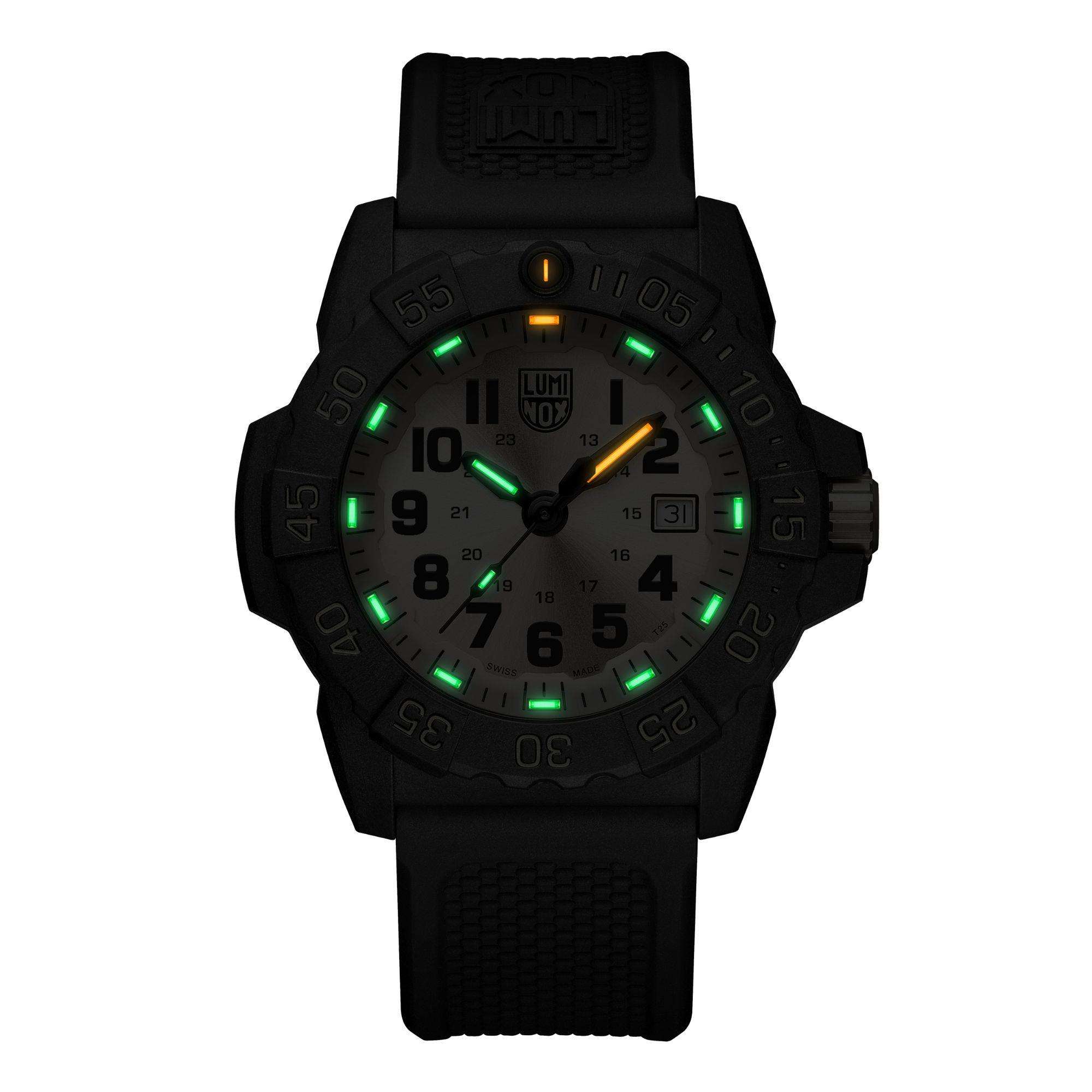 Luminox Navy Seal Gold Dial Limited Edition Rubber Strap Men's Watch XS.3505.GP.SET