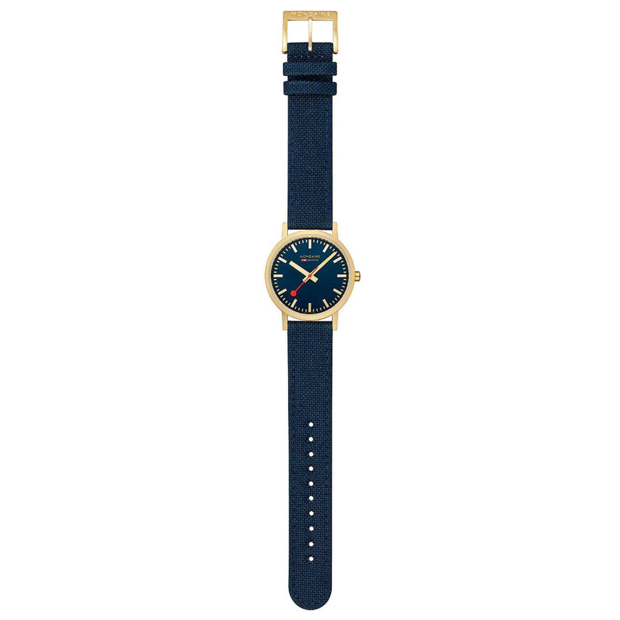Mondaine Classic Deep Ocean Blue Unisex Watch A660.30314.40SBQ