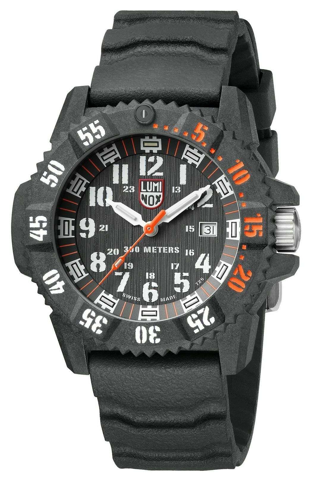 Luminox Master Carbon Seal Set 3800 Series Black Dial Watch XS.3801.C.SET