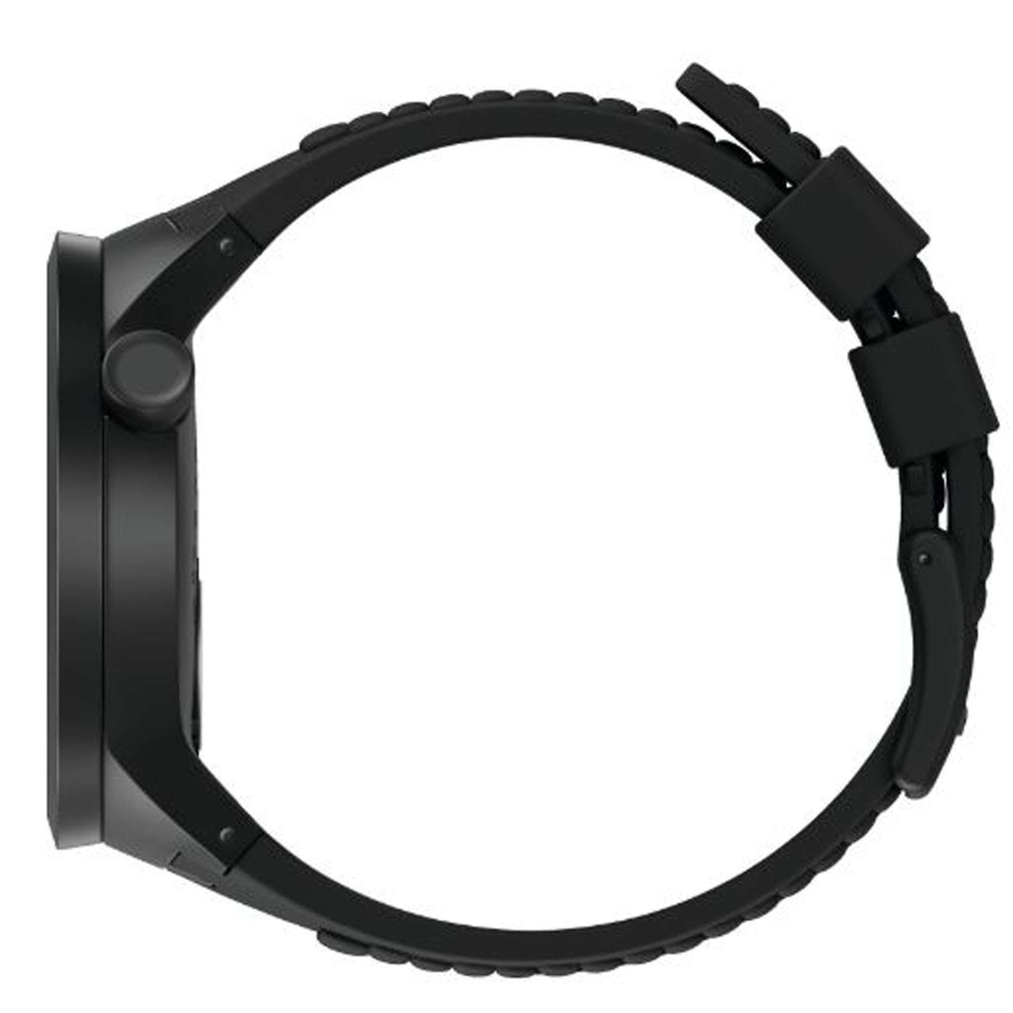 Swatch Big Bold BBBlack Quartz Silicone Black Dial Men's Watch SO27B100